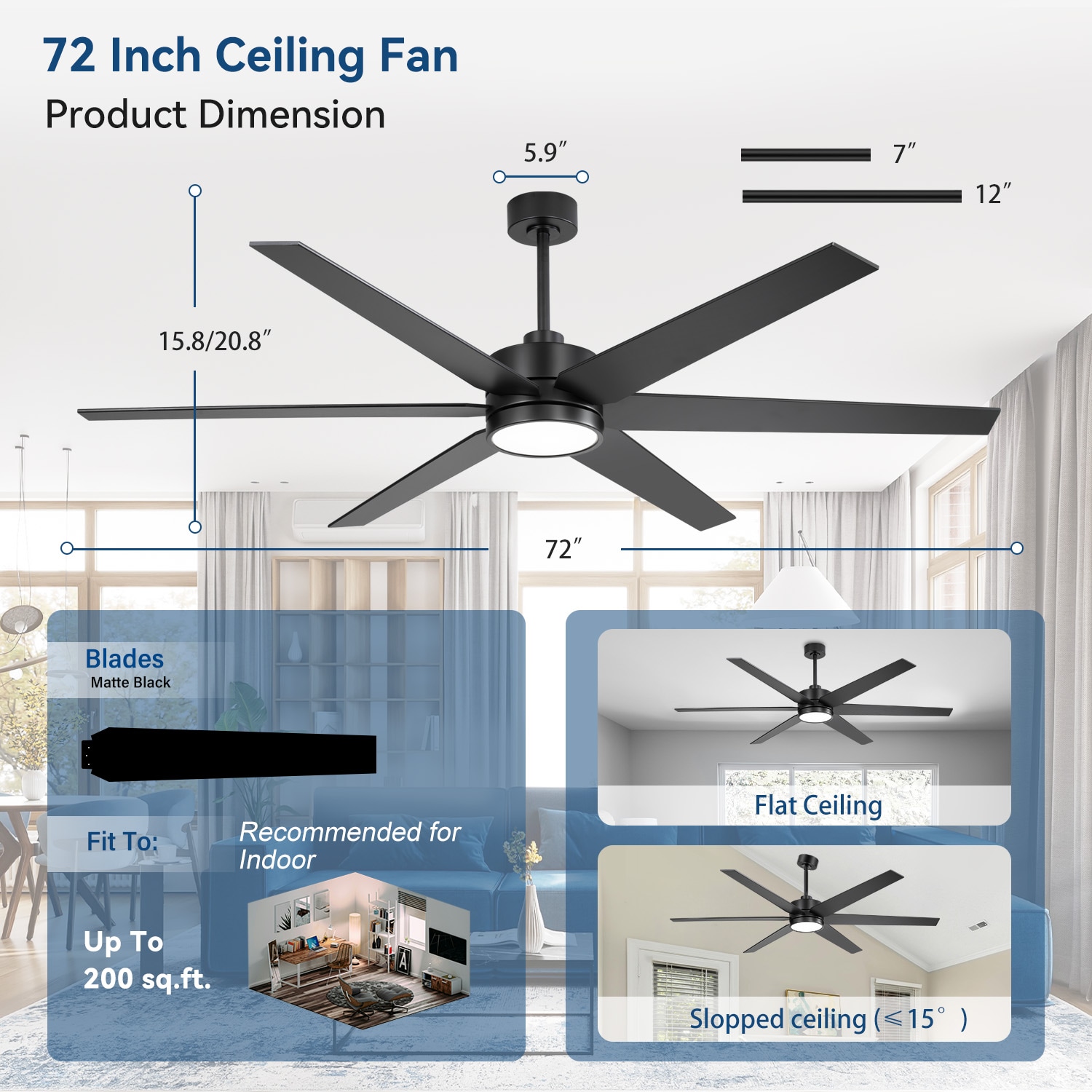 Breezary 27030-BK Ceiling-Fans - View #11
