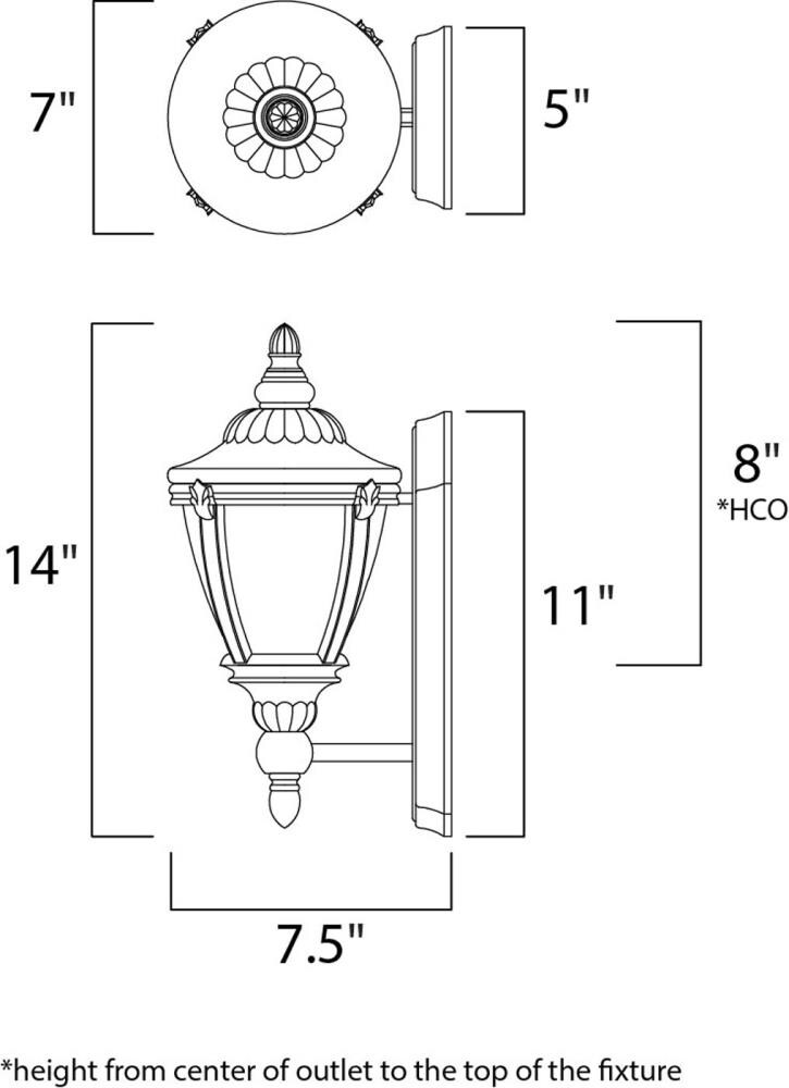Maxim Lighting 3183WGET Outdoor-Wall-Lighting - View #9