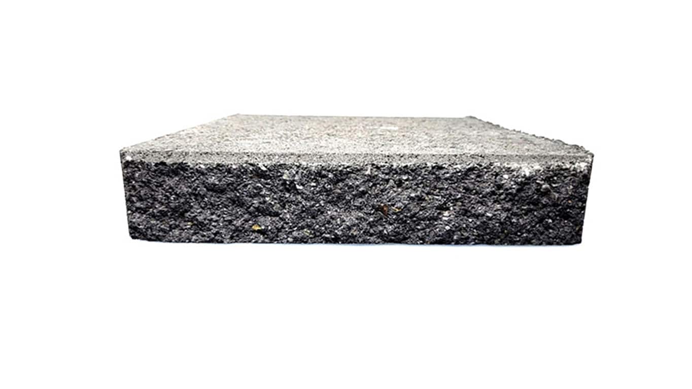 2.5-in H x 12-in L x 7-in D Charcoal Concrete Retaining Wall Cap in Gray | - Lowe's KGWCC