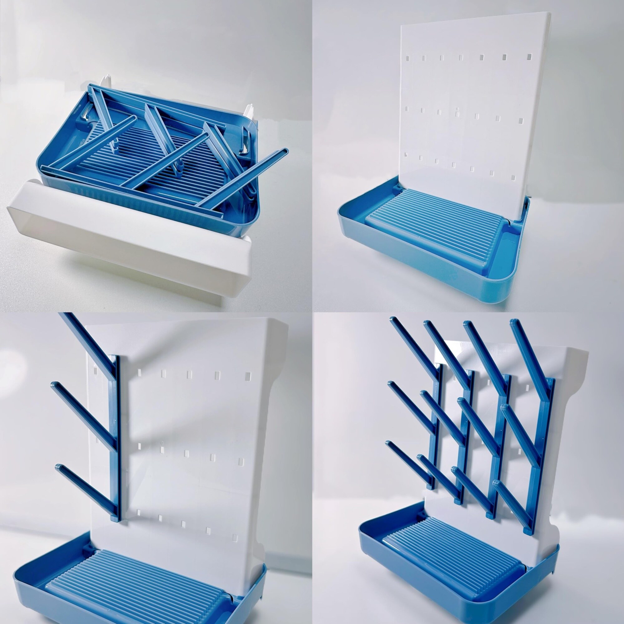 LILILIAN FMY Baby Bottle Drying Rack Countertop Dryer for 12 Bottles ...