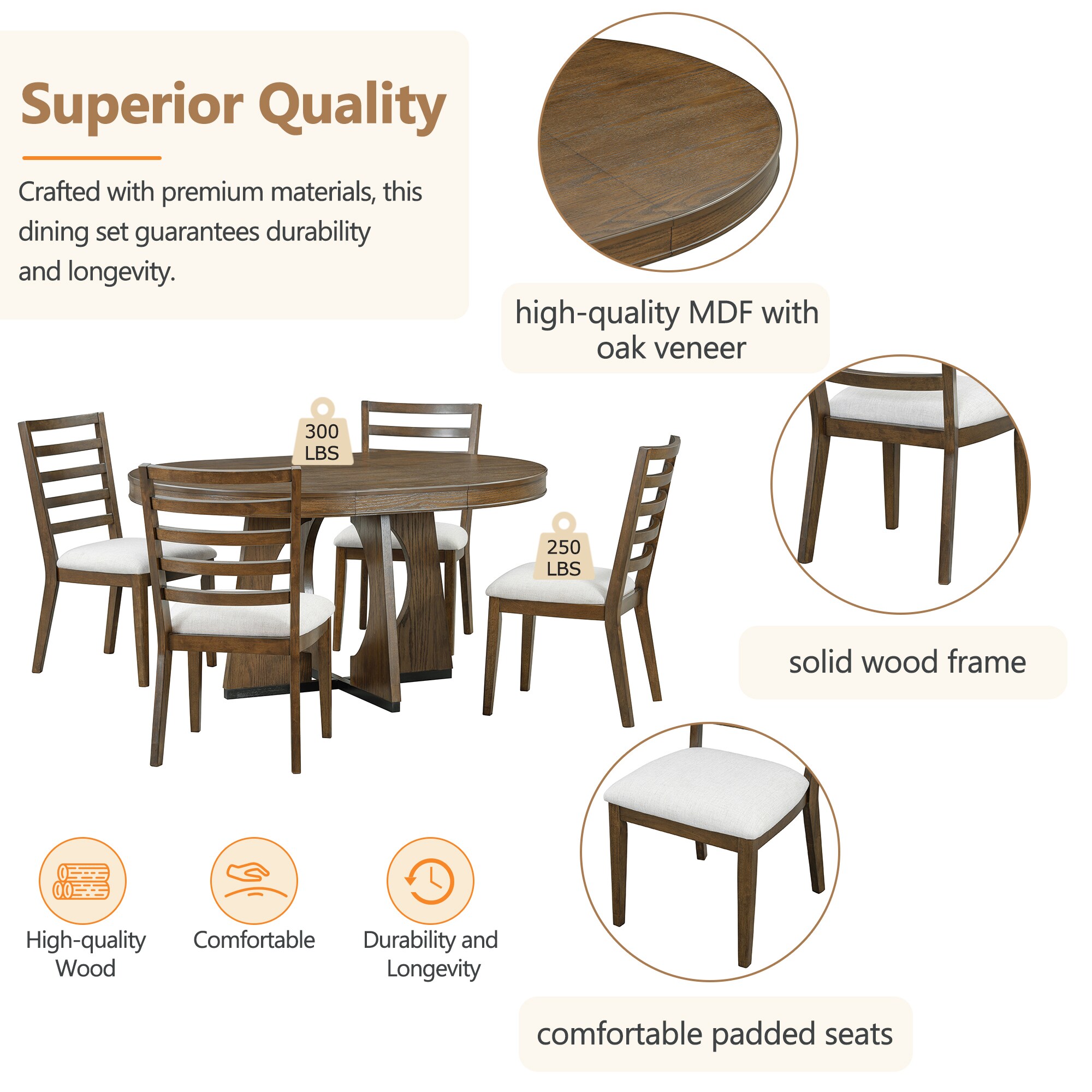 SINOFURN SYA330120BN Dining-Sets - View #7