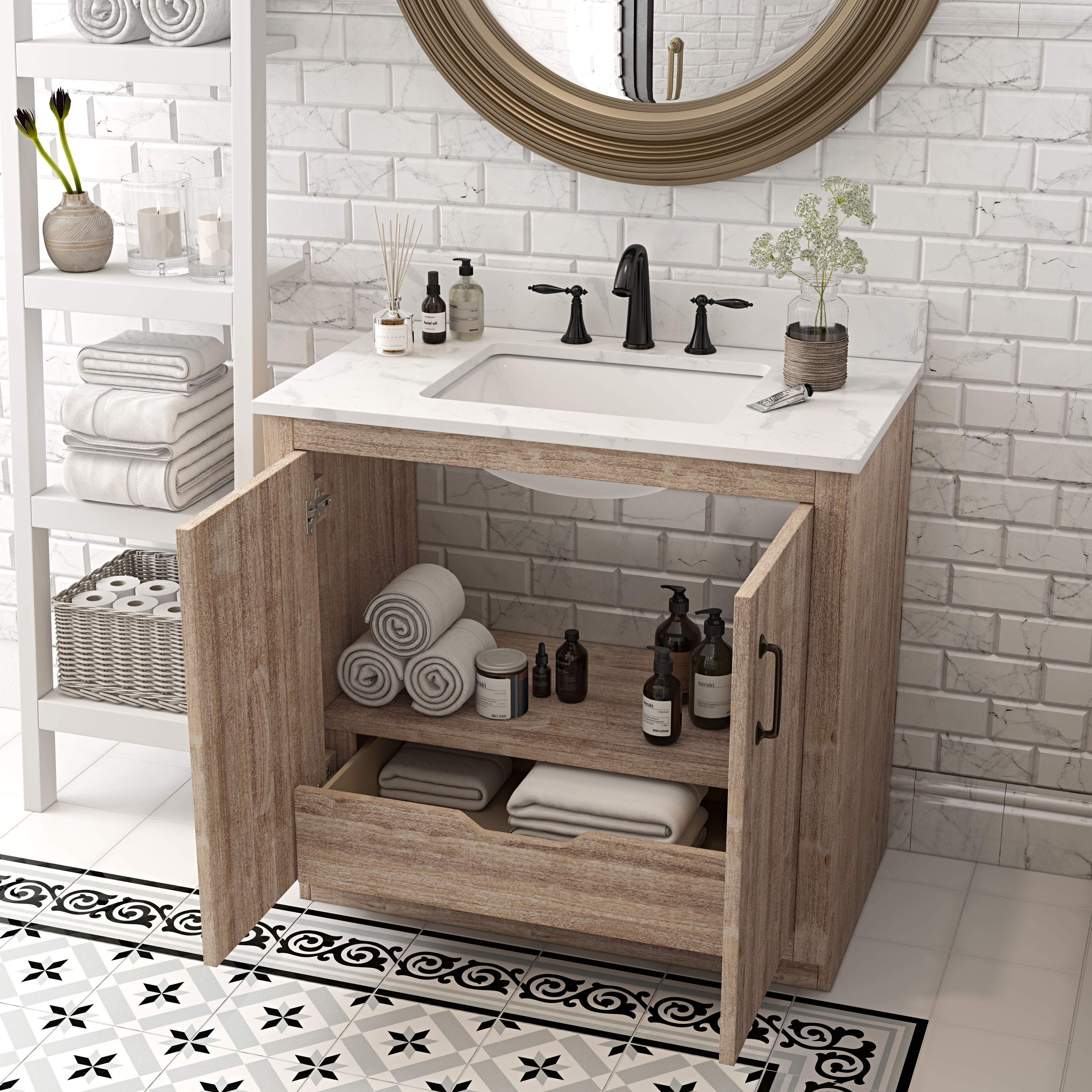Northridge Home 9V318V36 Bath-Vanity-Combo - View #2