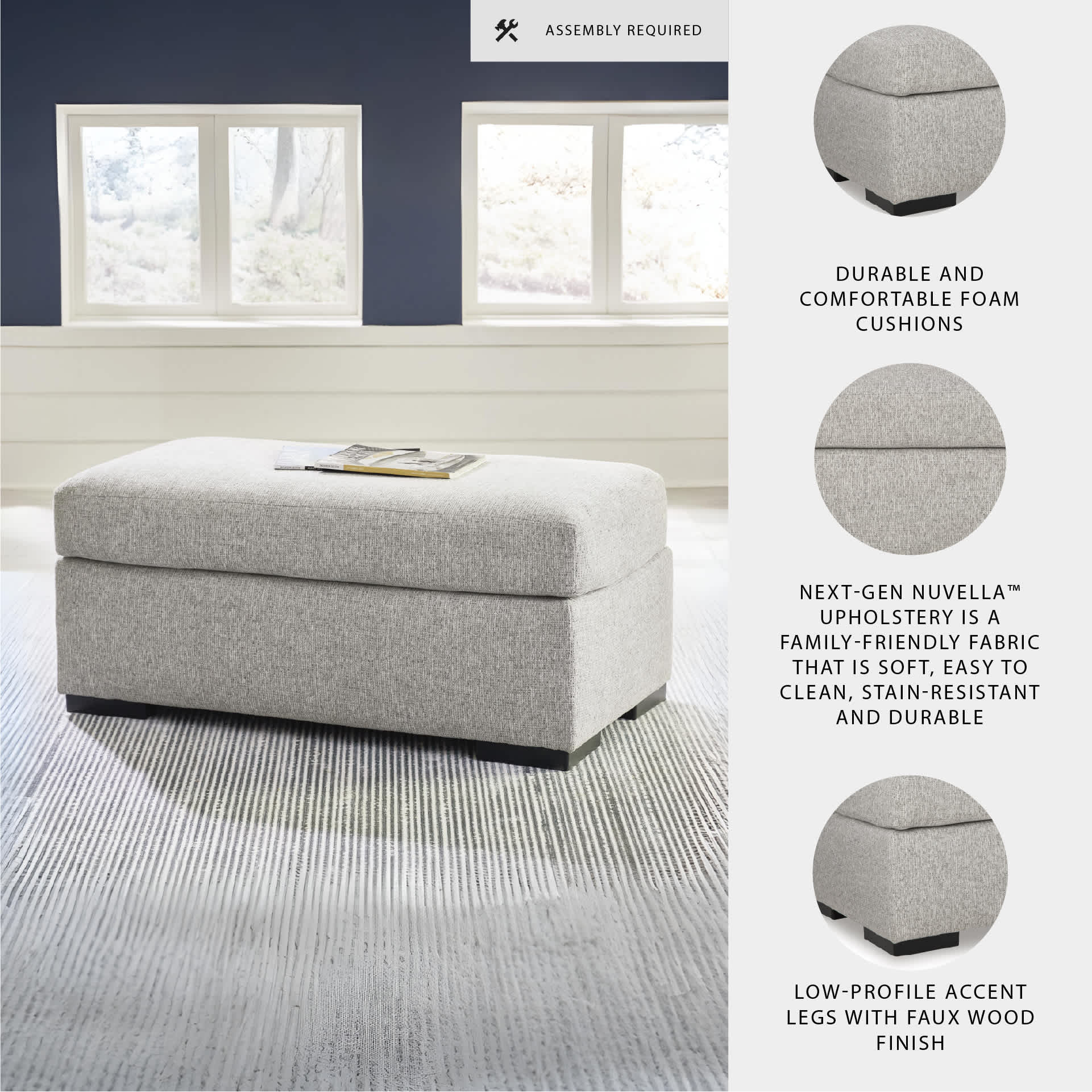 Signature Design by Ashley 5450314 Indoor-Ottomans - View #3