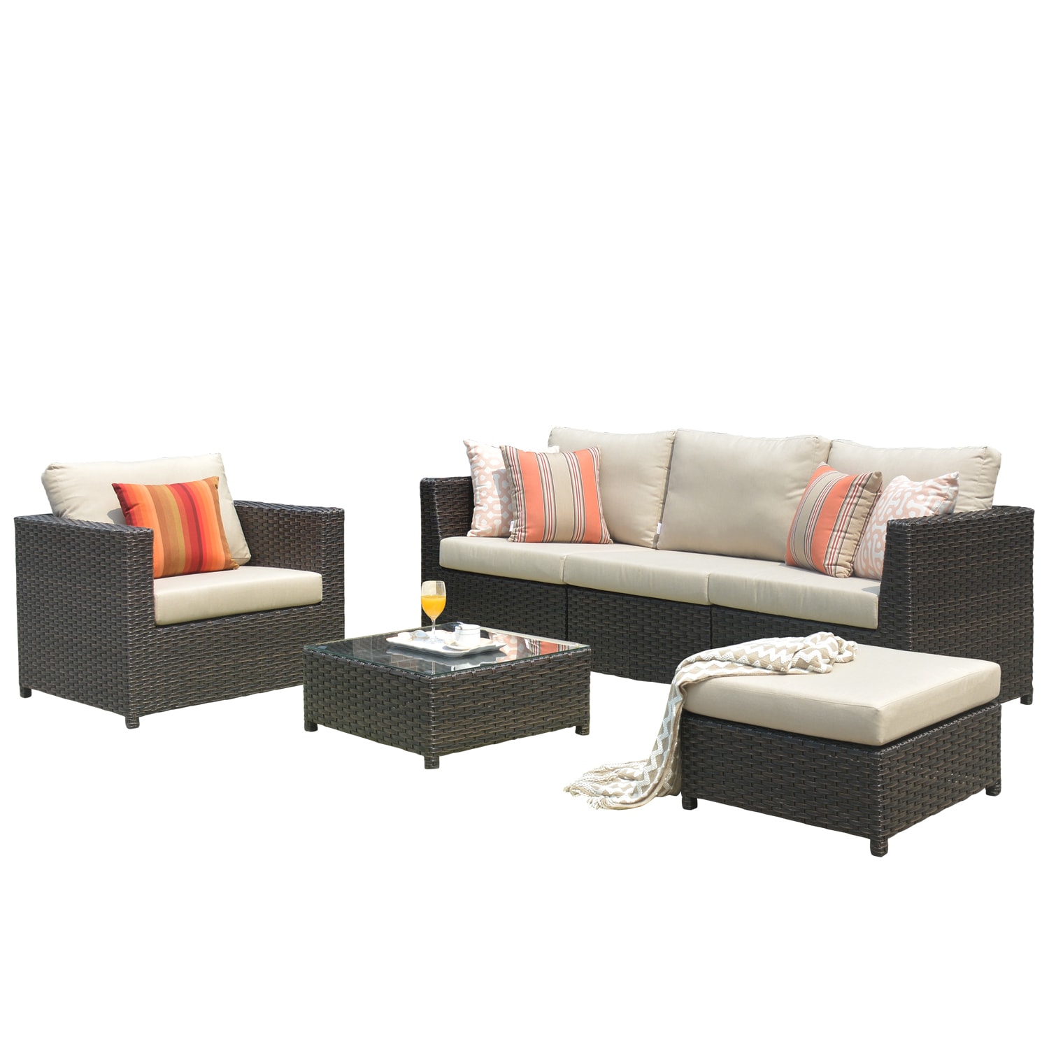 Ovios KF203 Patio-Conversation-Sets - View #9