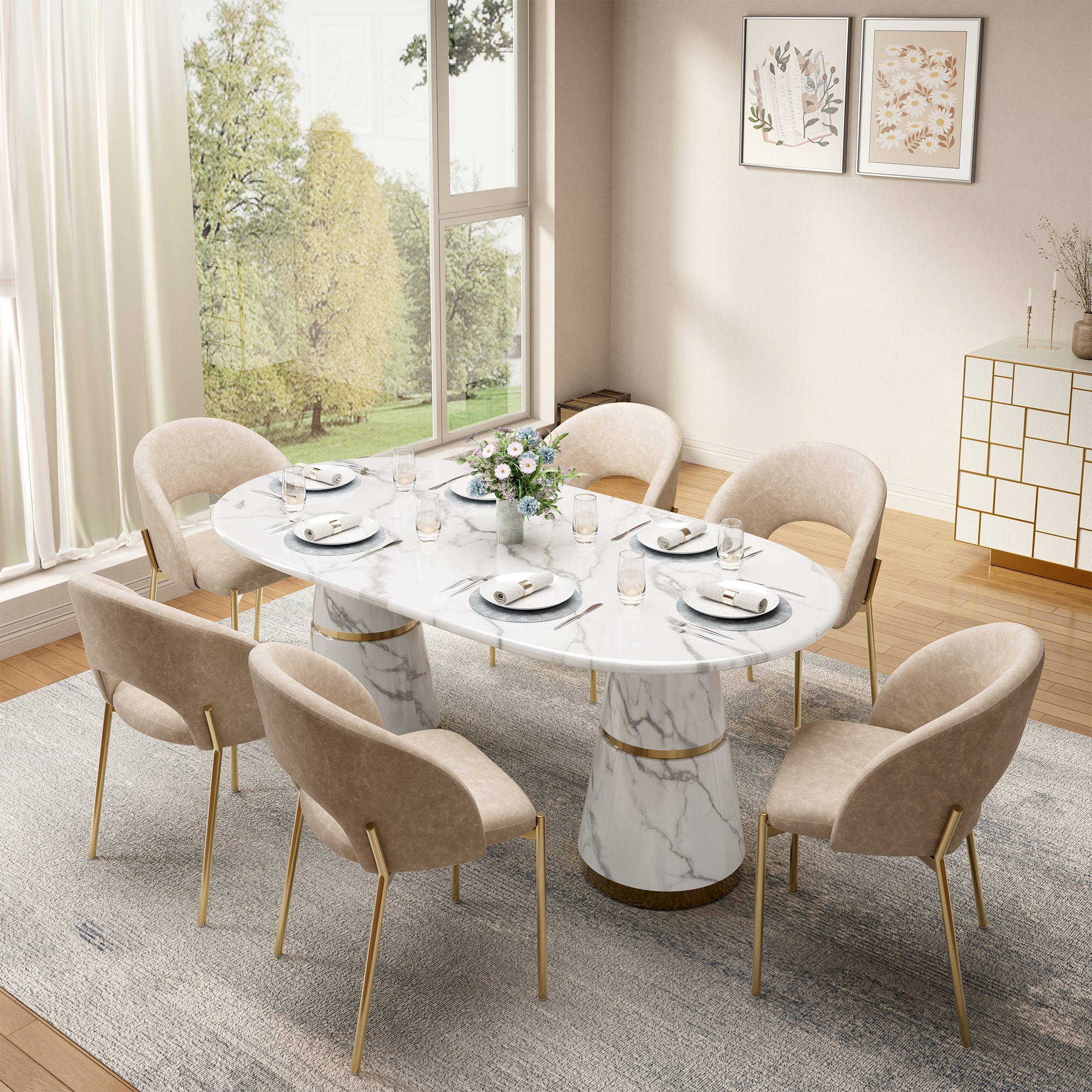 Clihome CL-134433BE Dining-Sets - View #4