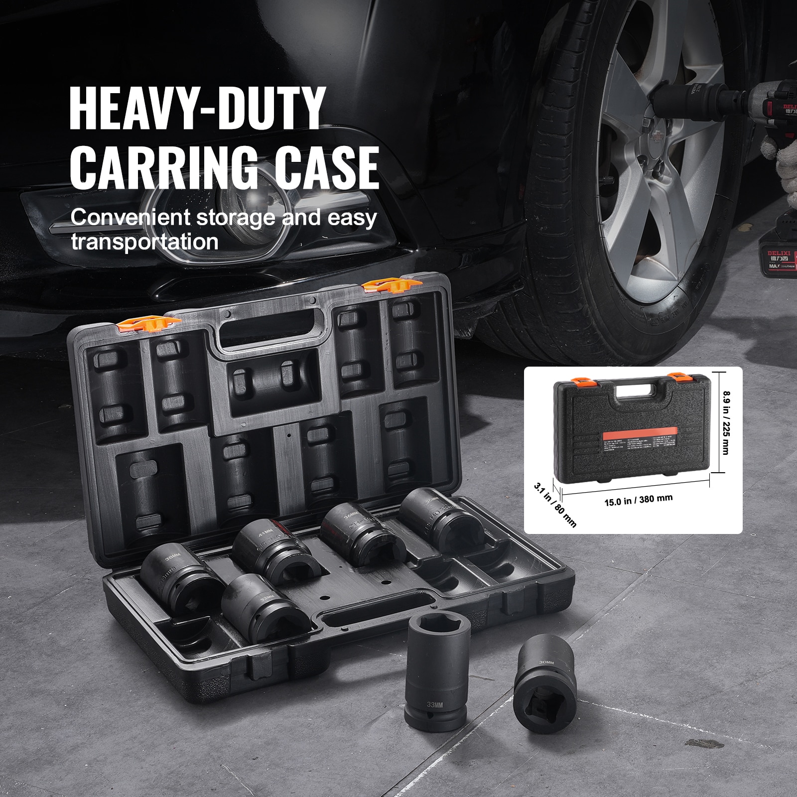 VEVOR SCCJTTZJ1CRM06170V0 Impact-Socket-Sets - View #6