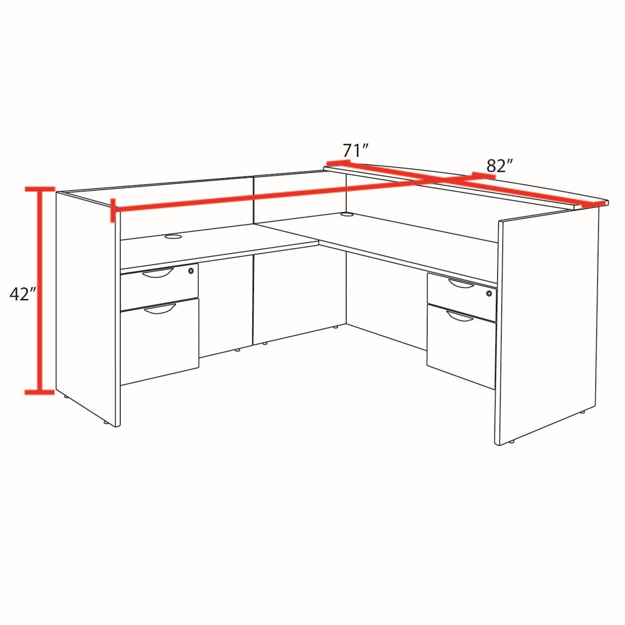 Regency LRDRT2BFCH desks - View #8