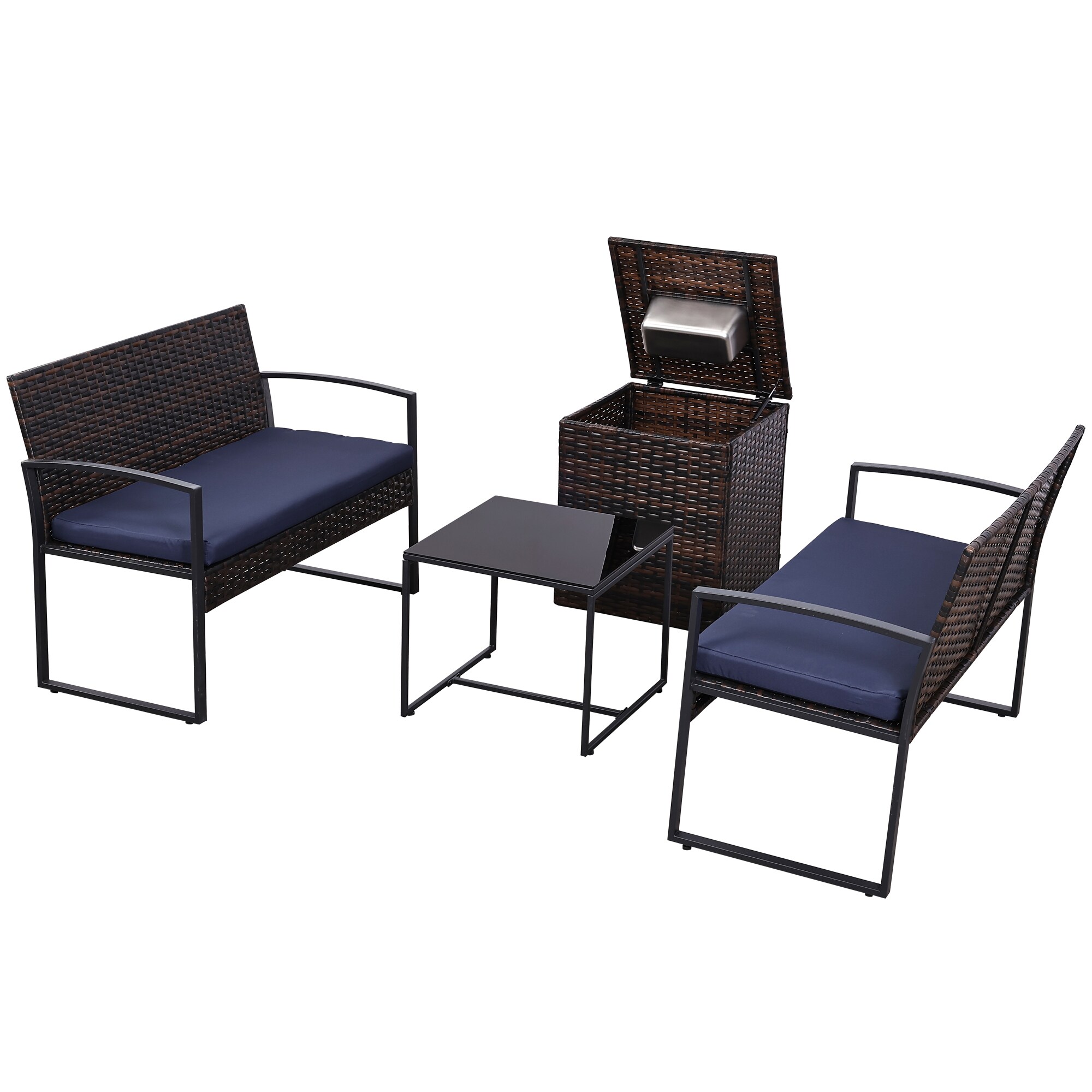 EarlGrove LS-F5787-GB03029 Patio-Conversation-Sets - View #5