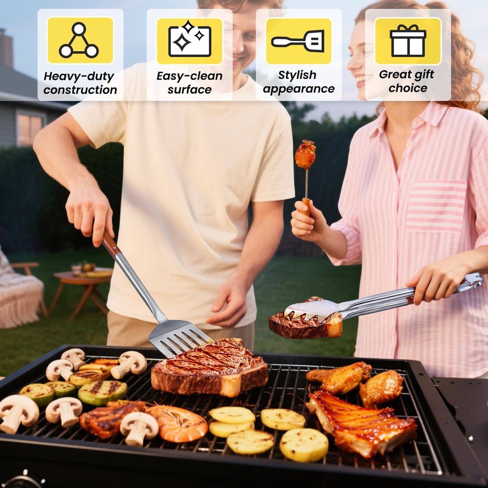 Afoxsos LAF0420G26 Grilling-Tools-Utensils - View #2