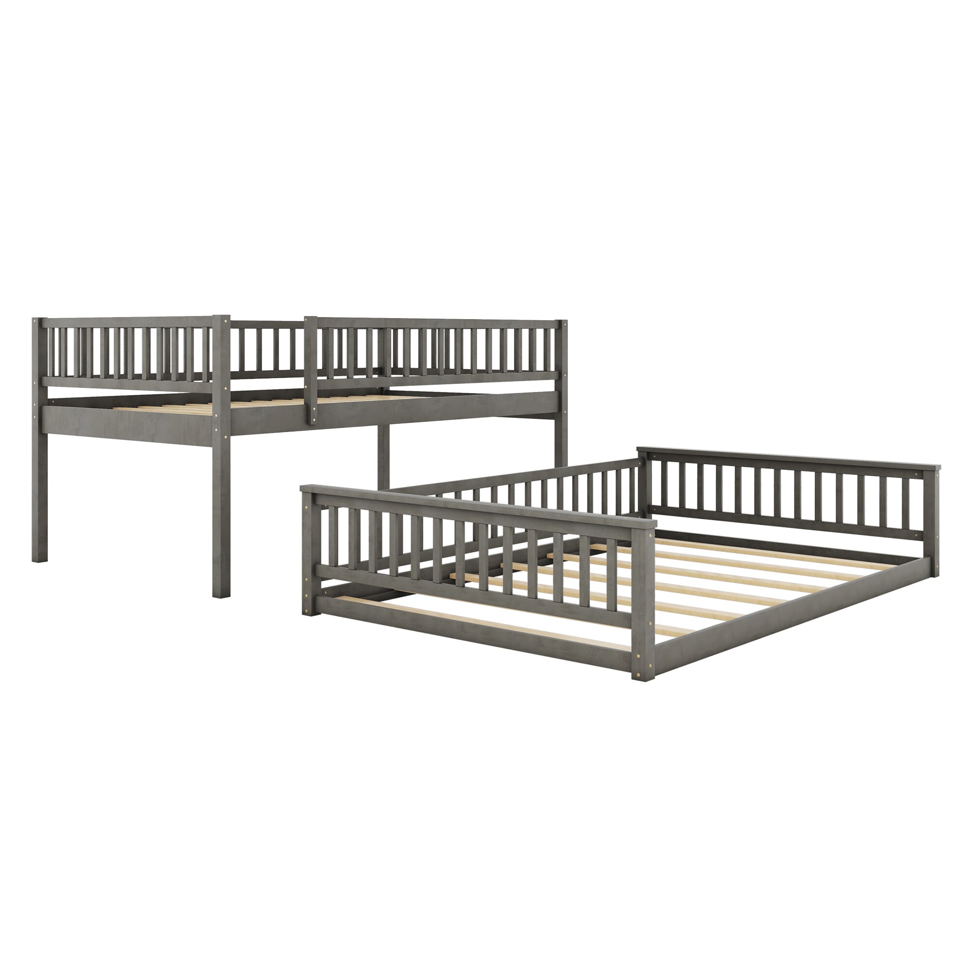 SINOFURN SYC470003WT Bunk-Beds - View #5