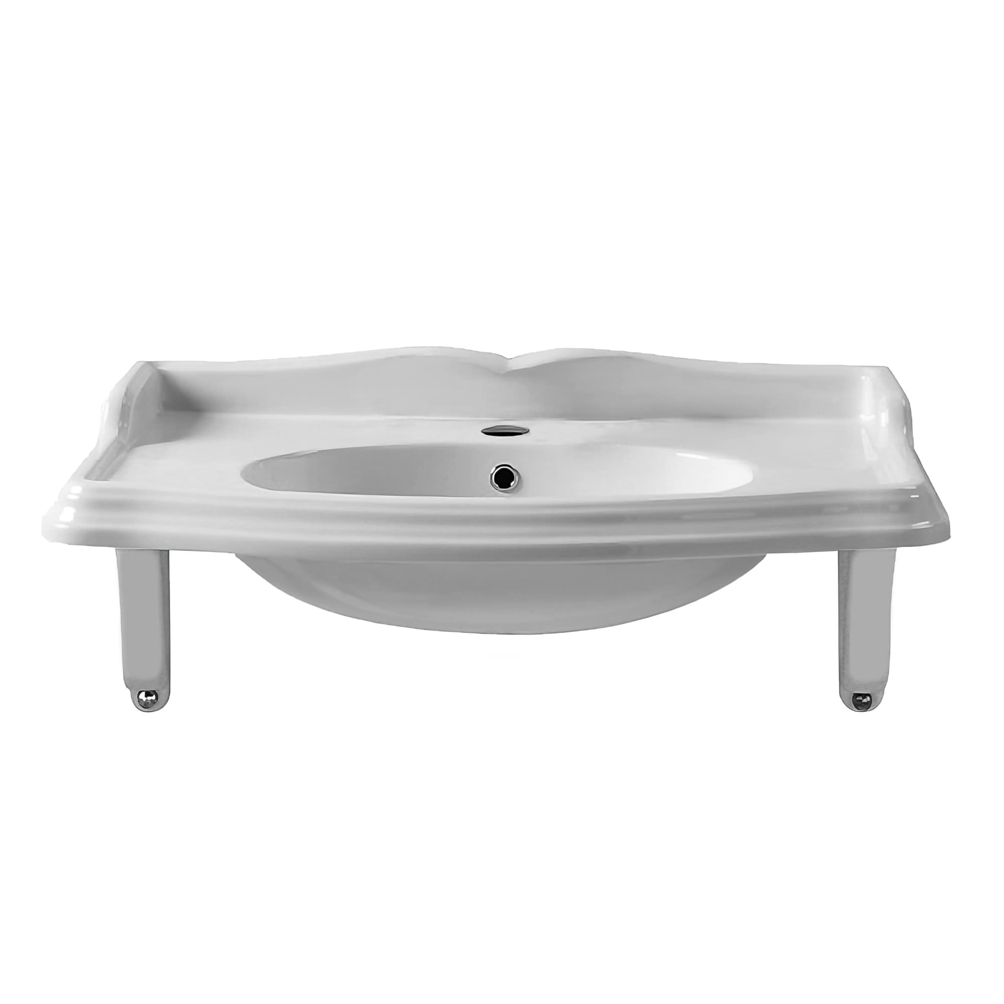 Whitehaus Collection AR864-MNSLEN-1H Bath-Sink - View #2