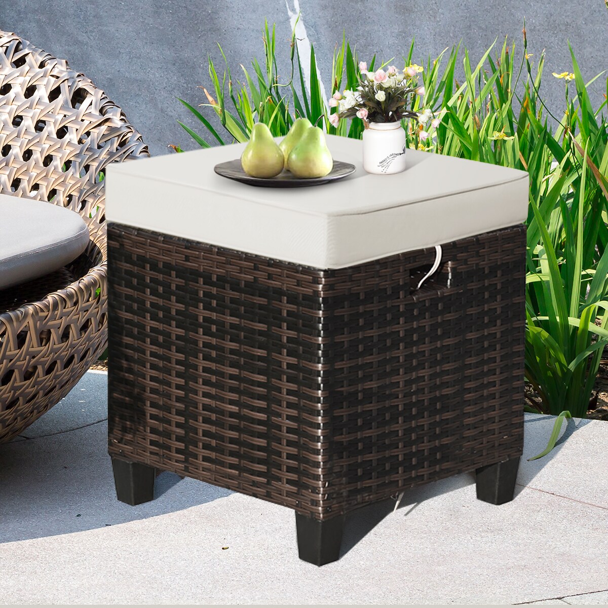 Slickblue D-CO-NB73236WH Stools-Ottomans - View #3