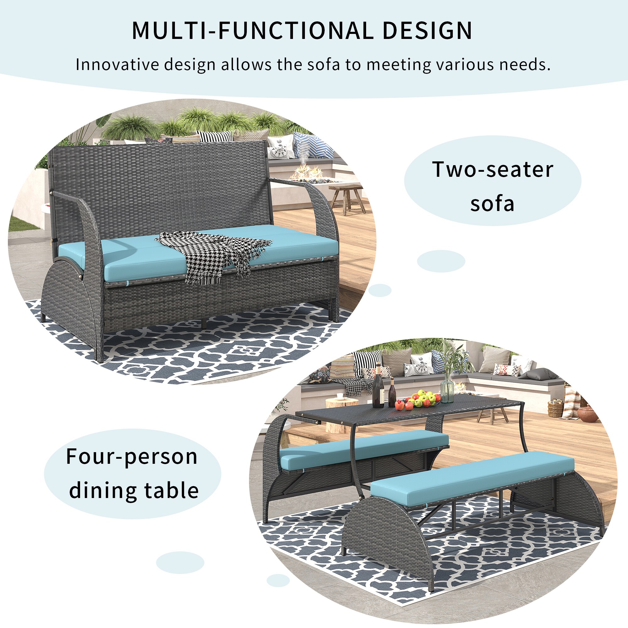 JIMSMAISON BOUSPD06BL Patio-Dining-Sets - View #6