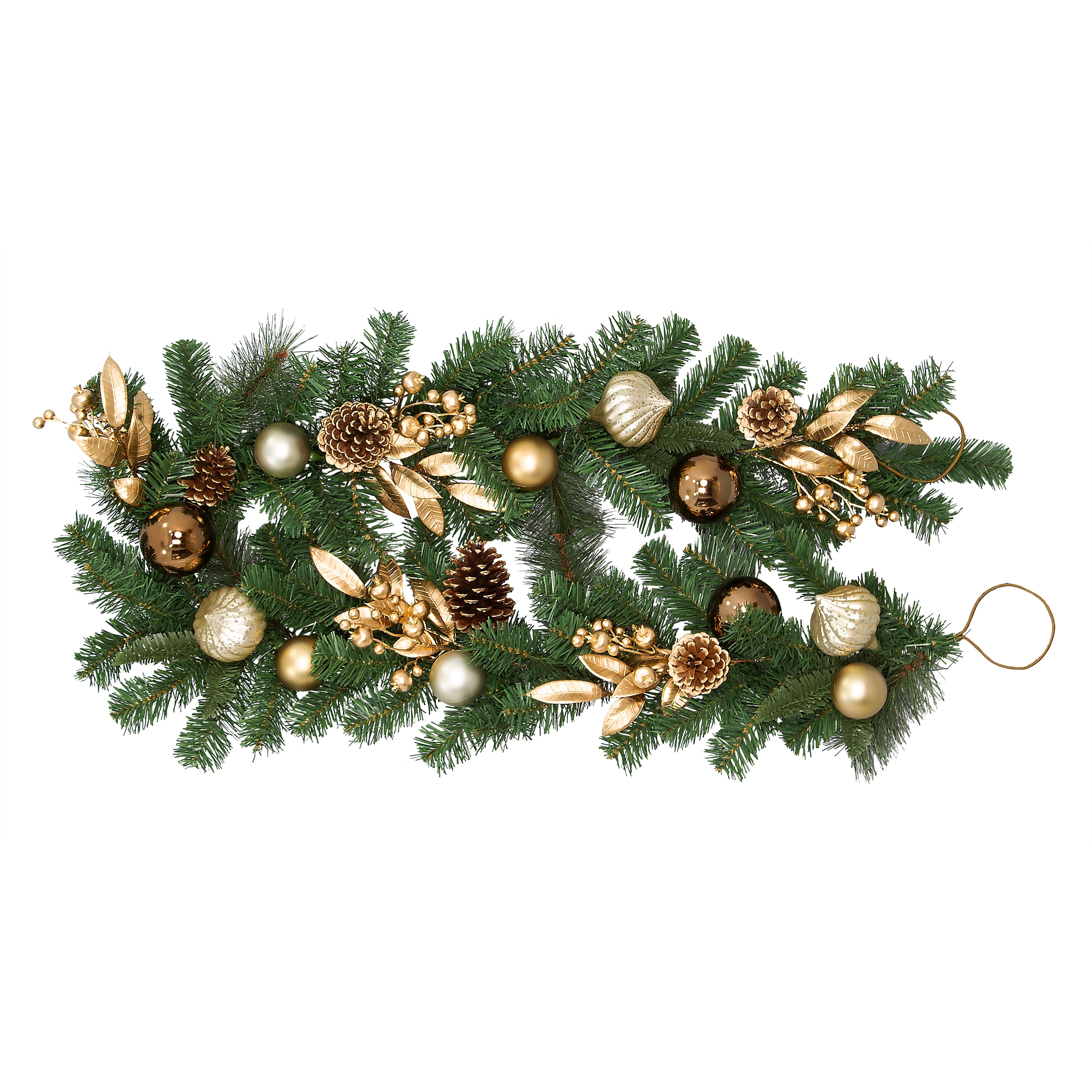 Holiday Living BA000186A Indoor (non powered) 6-ft Fir Artificial Garland