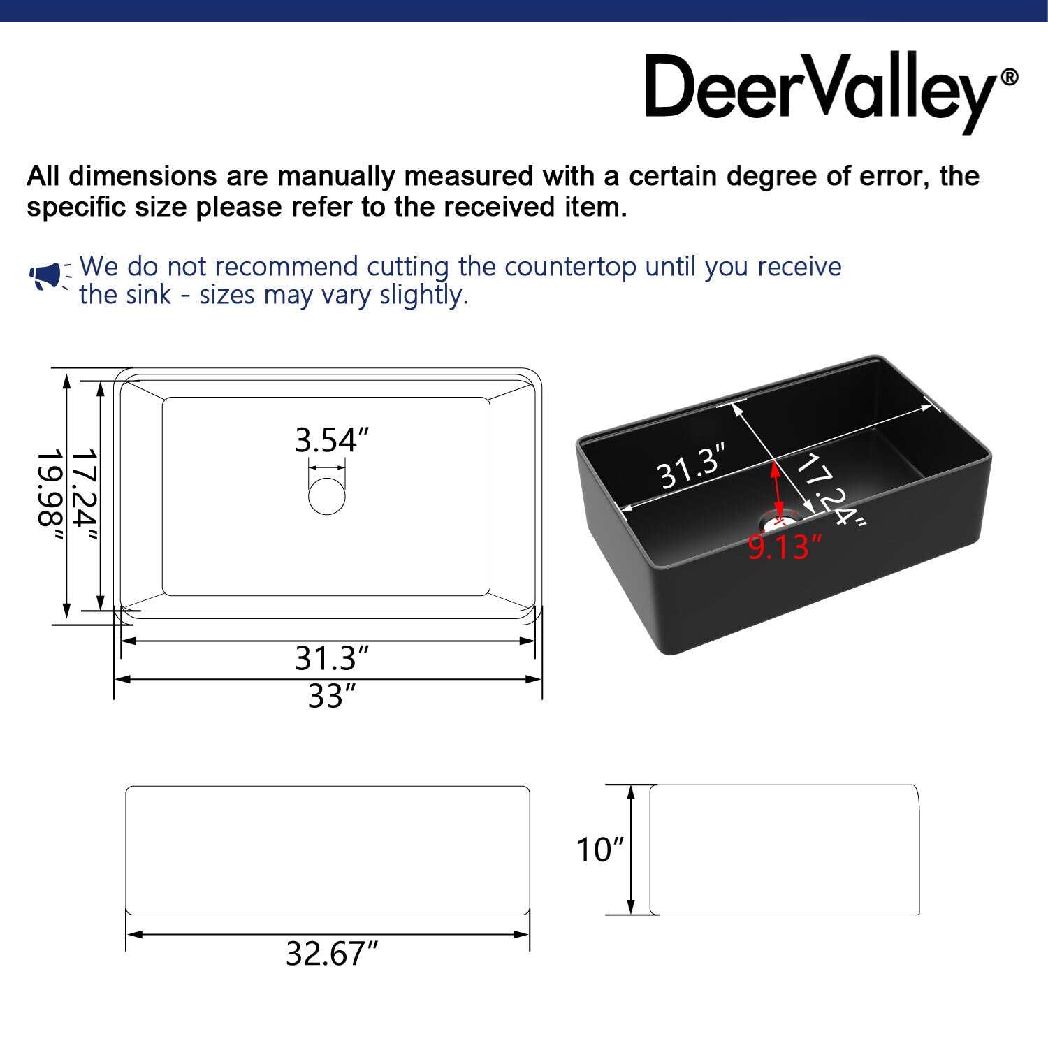 DeerValley DV-1K0067B Kitchen-Sinks - View #10