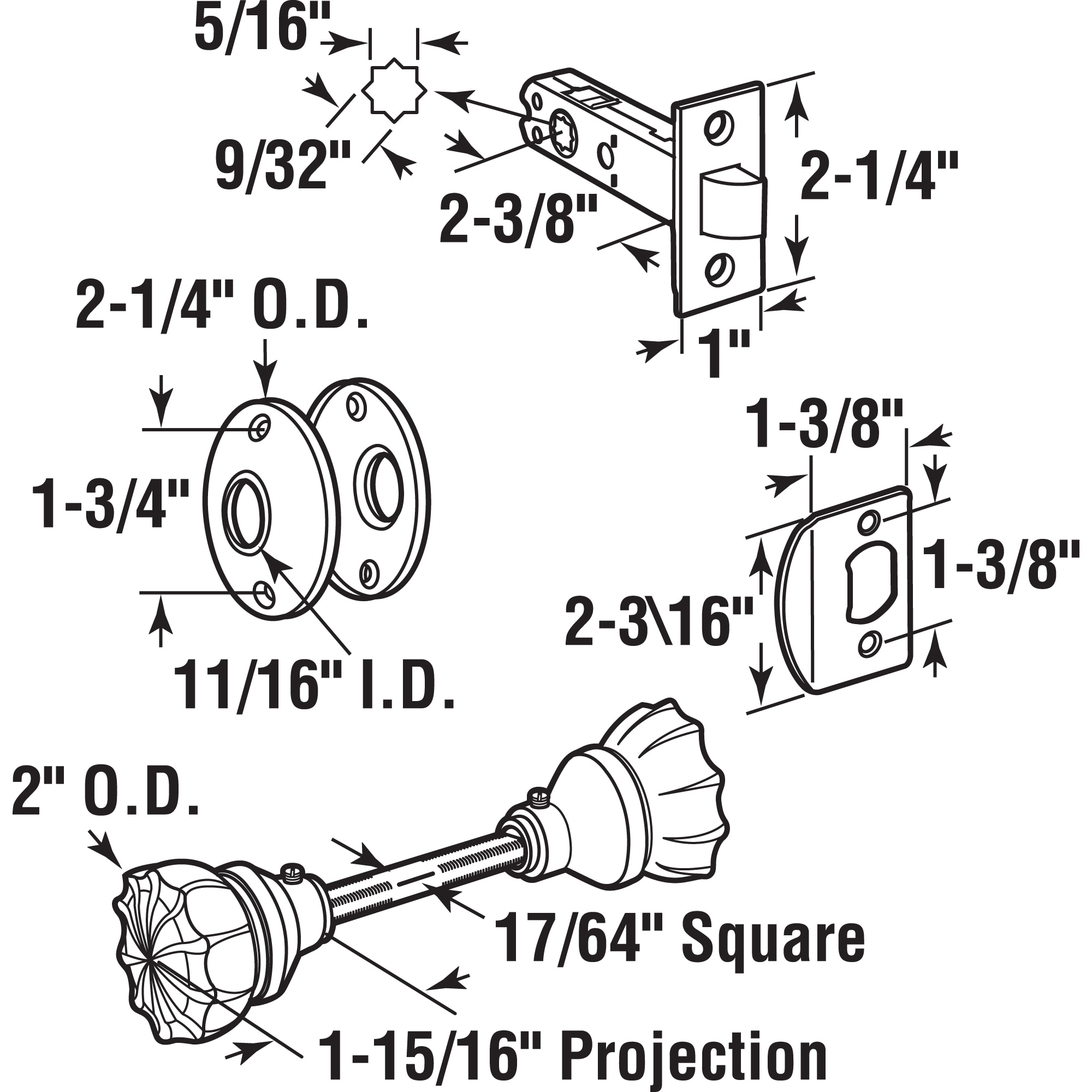 Prime-Line E 28328 Door-Knobs - View #10