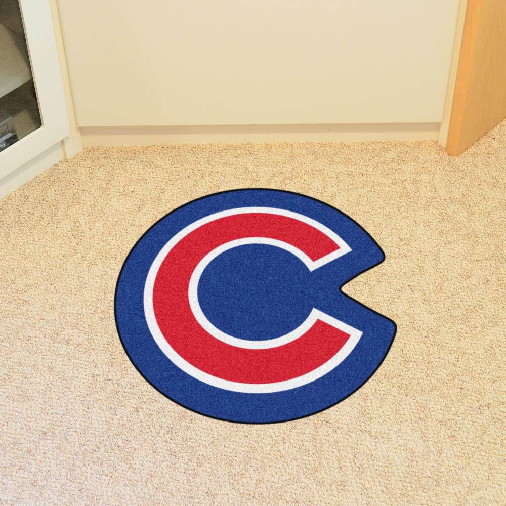FANMATS 1975 Nevada Wolf Pack 2-ft x 3-ft Brown Nylon Oval Indoor Decorative Sports Door mat