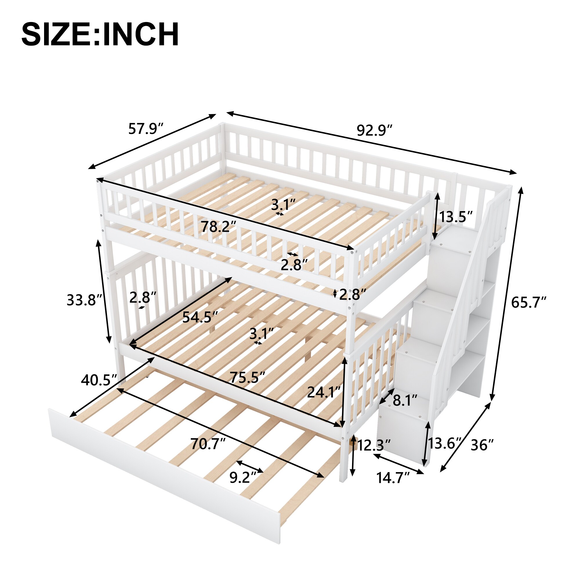 Qualler BEW000402K Bunk-Beds - View #9