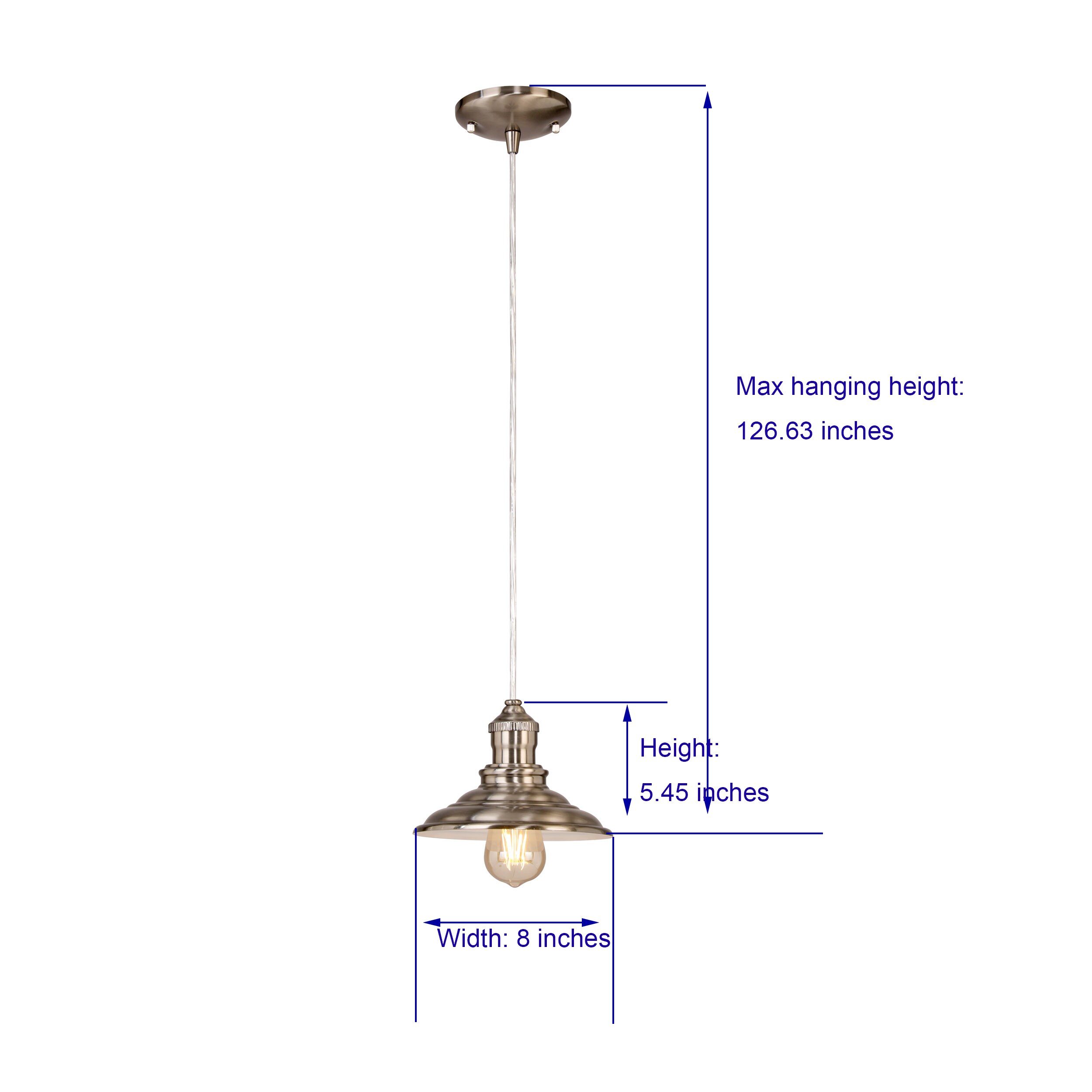 allen + roth KBI0991A PW Pendant-Lights - View #5