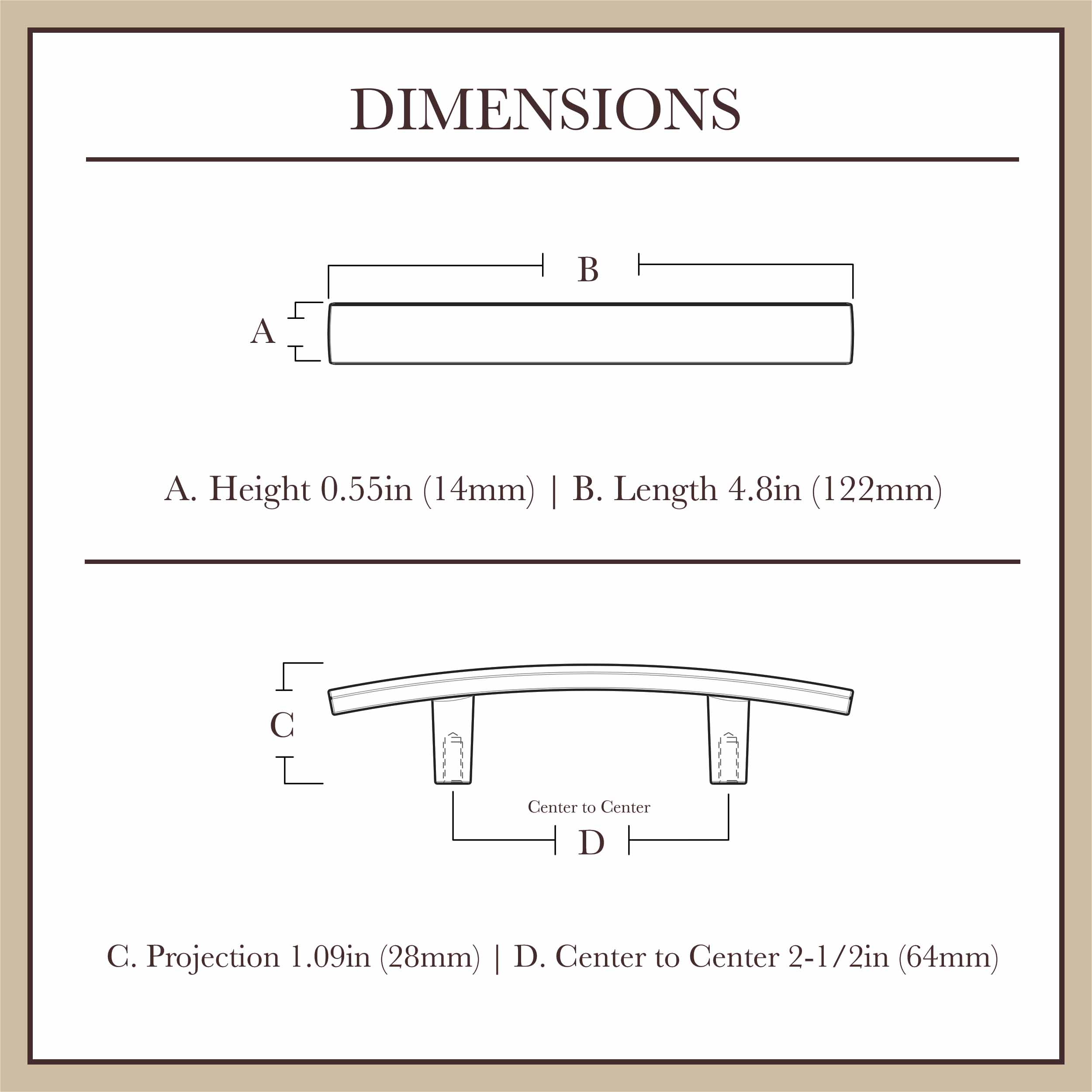 allen + roth P37031W-SN-CP Cabinet-Pulls - View #7