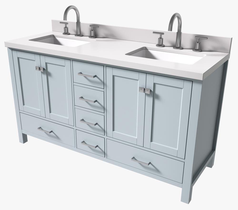 ARIEL A061DWQRVOGRY Bath-Vanity-Combo - View #8