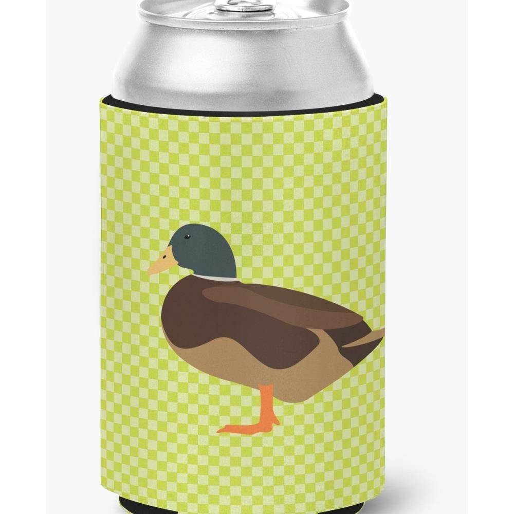 Caroline's Treasures CRLT142624 BB7693CC Silver Bantam Duck Green Can or Bottle Hugger