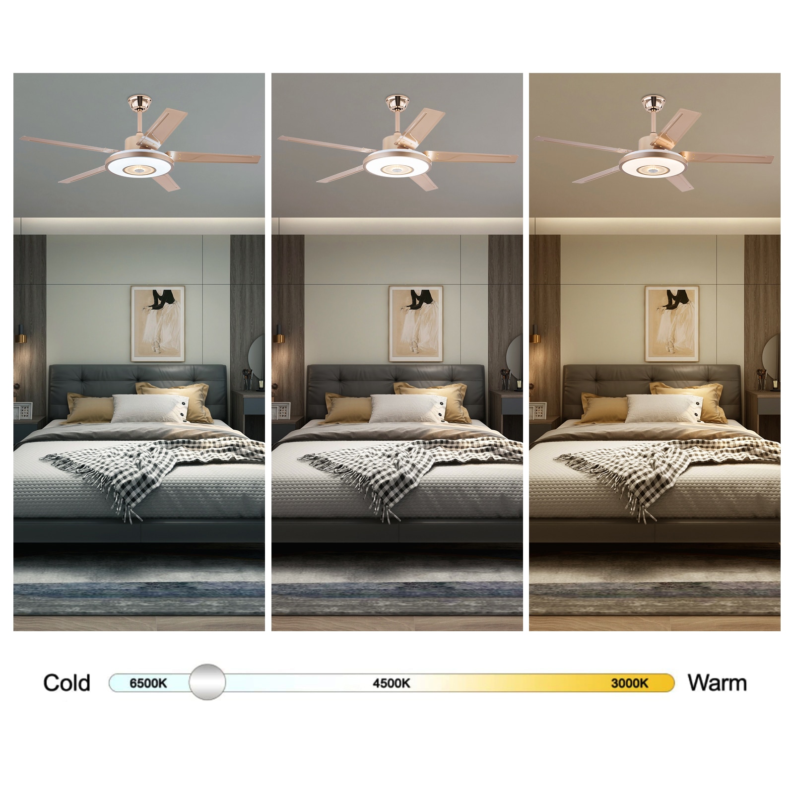 Oukaning JZUCOD-00160099 Ceiling-Fans - View #3