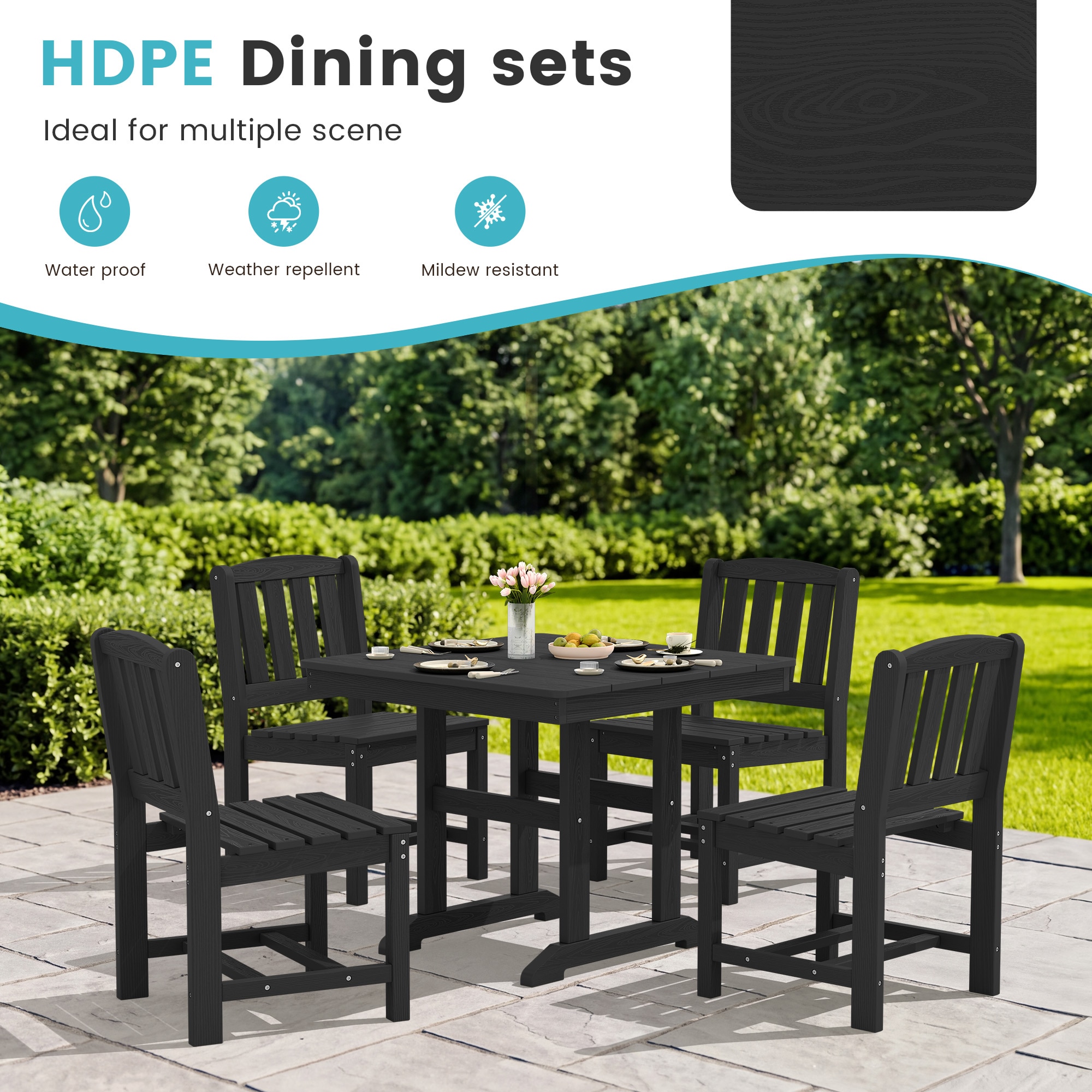 JEAREY SWYTSF04-BJ-GY Patio-Dining-Sets - View #5