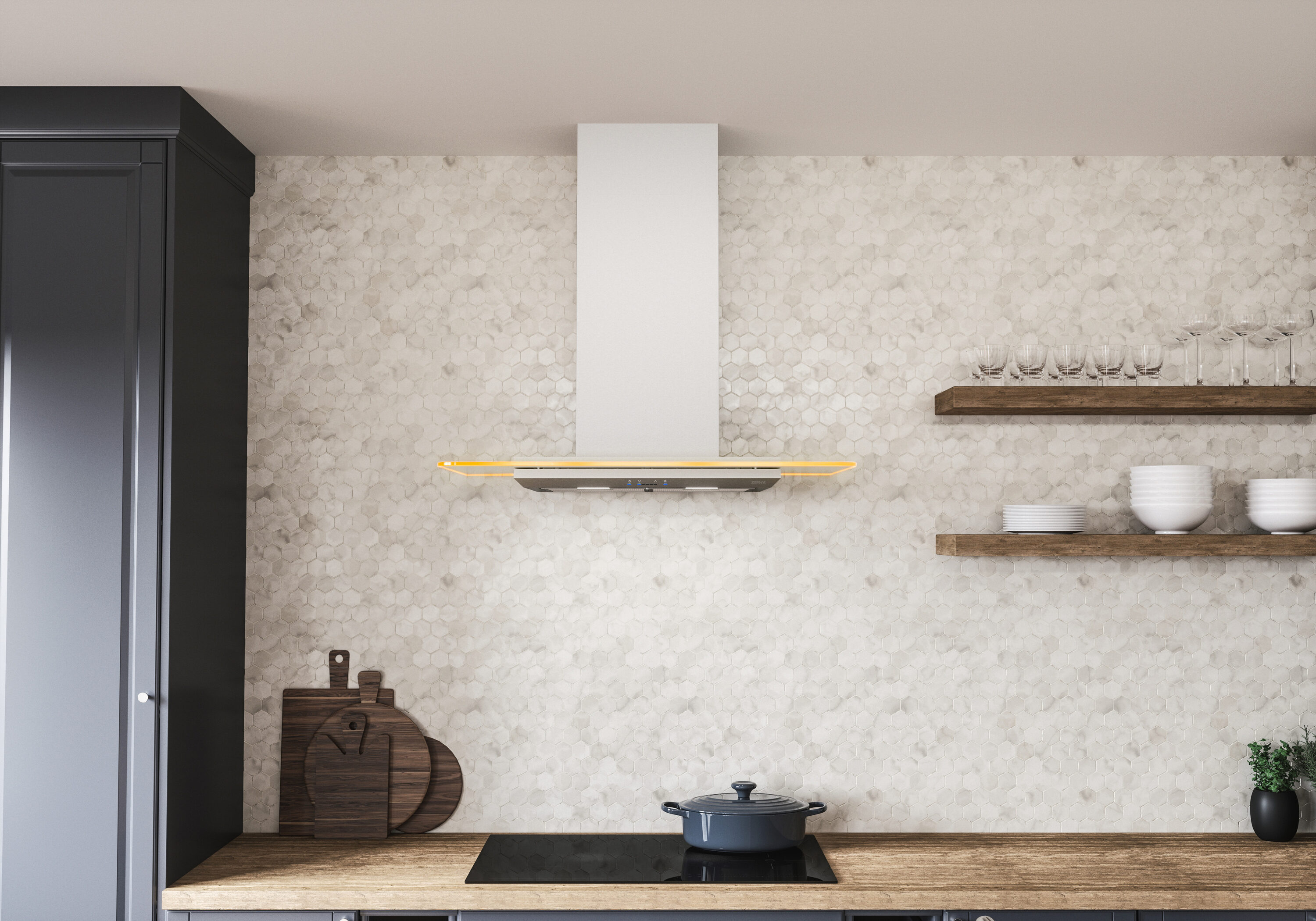Zephyr ZVO-M90BG Wall-Mounted-Range-Hoods - View #10