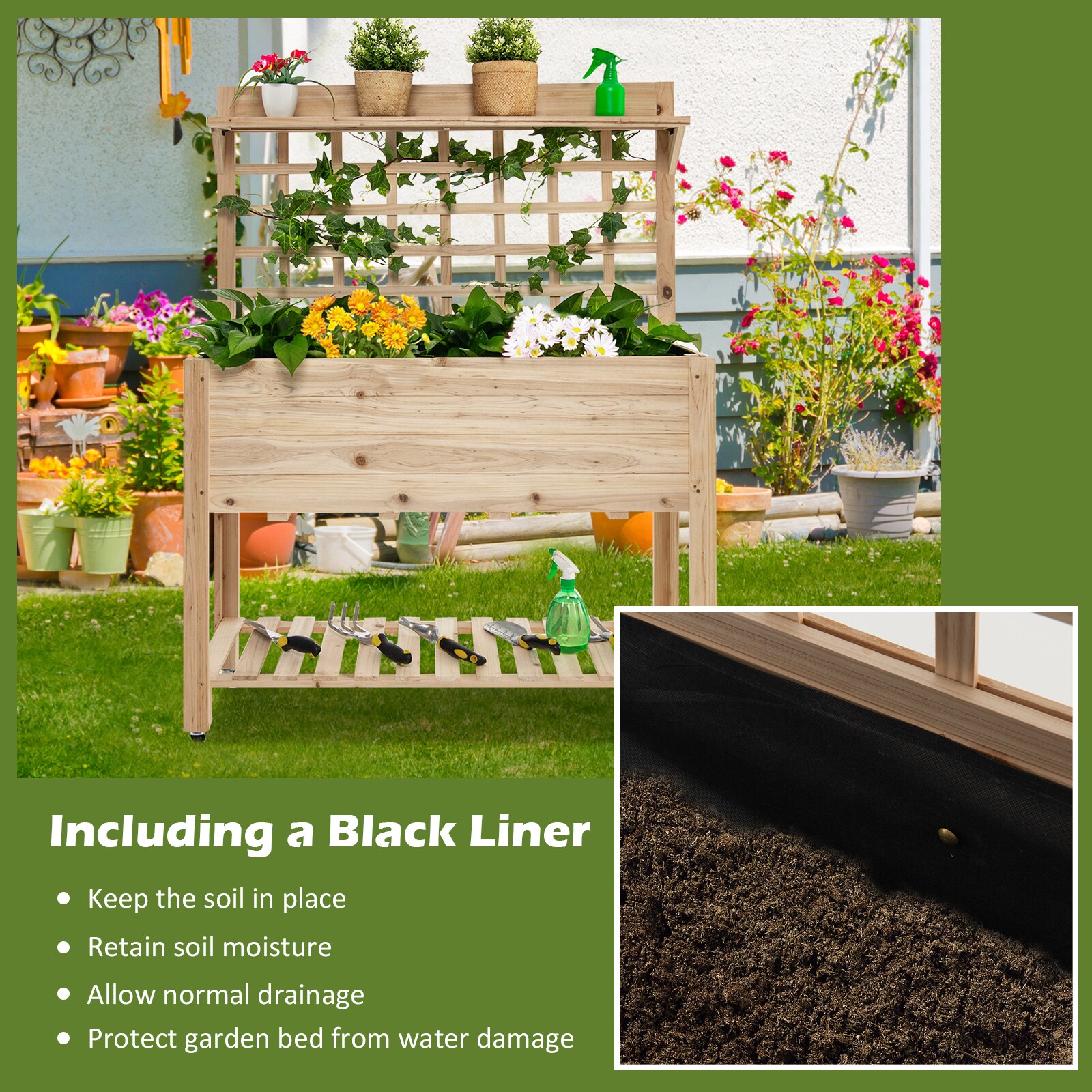 Slickblue D-CO-71001HT Raised-Garden-Beds - View #4