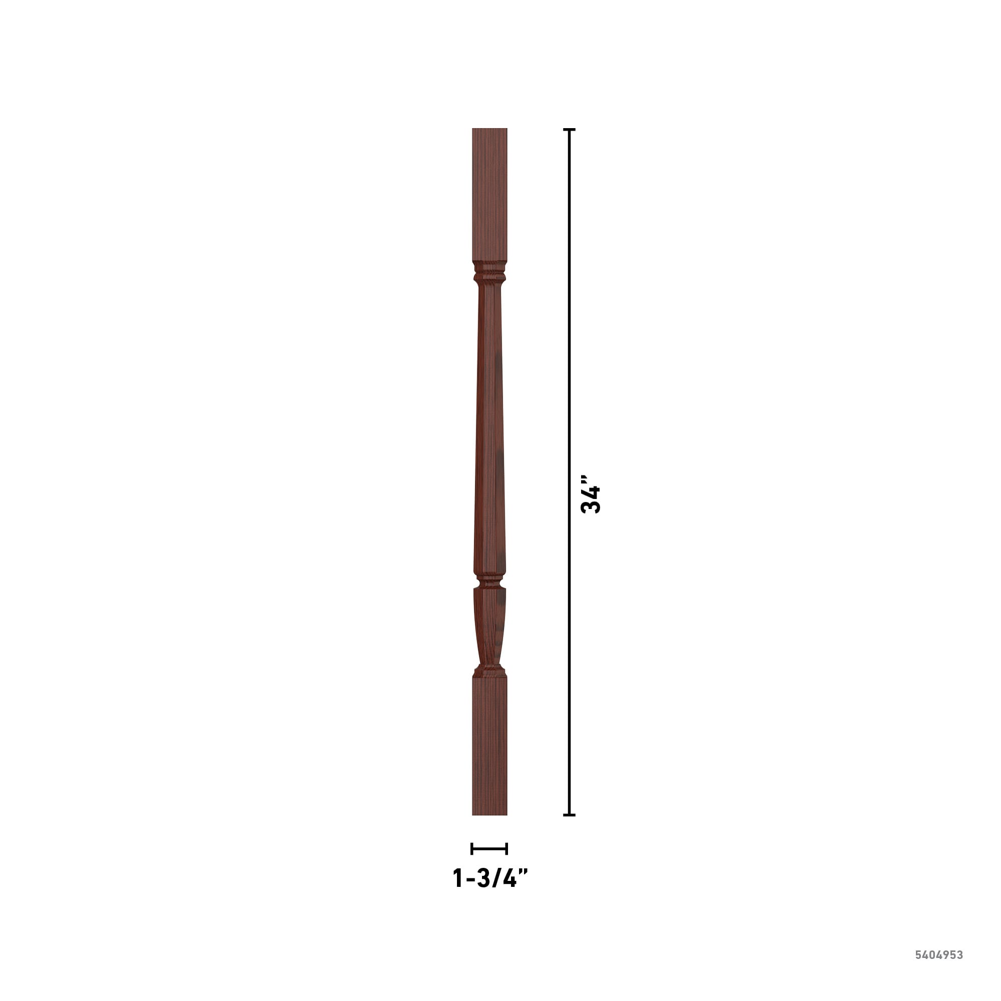 L.J. Smith Stair Systems LJP-20058-MH 34 Interior-Stairpart-Balusters - View #4