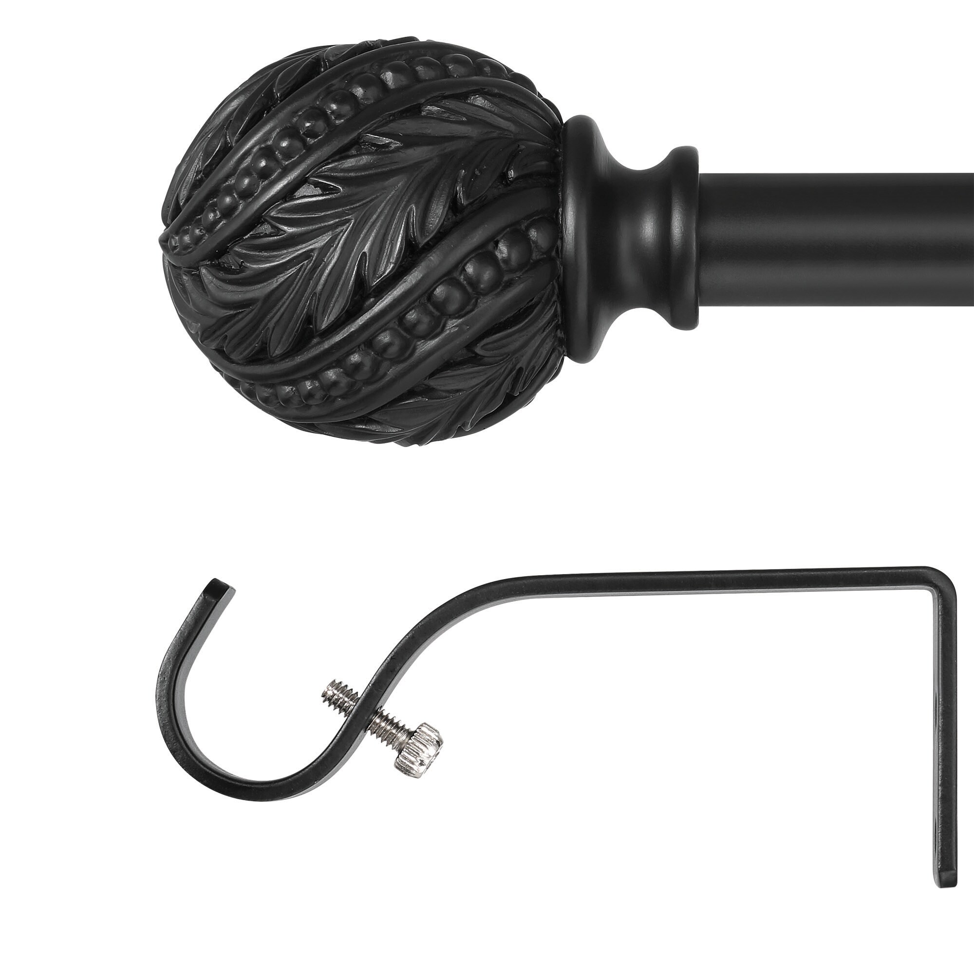 ACROMA 80148BK Curtain-Rods - View #5