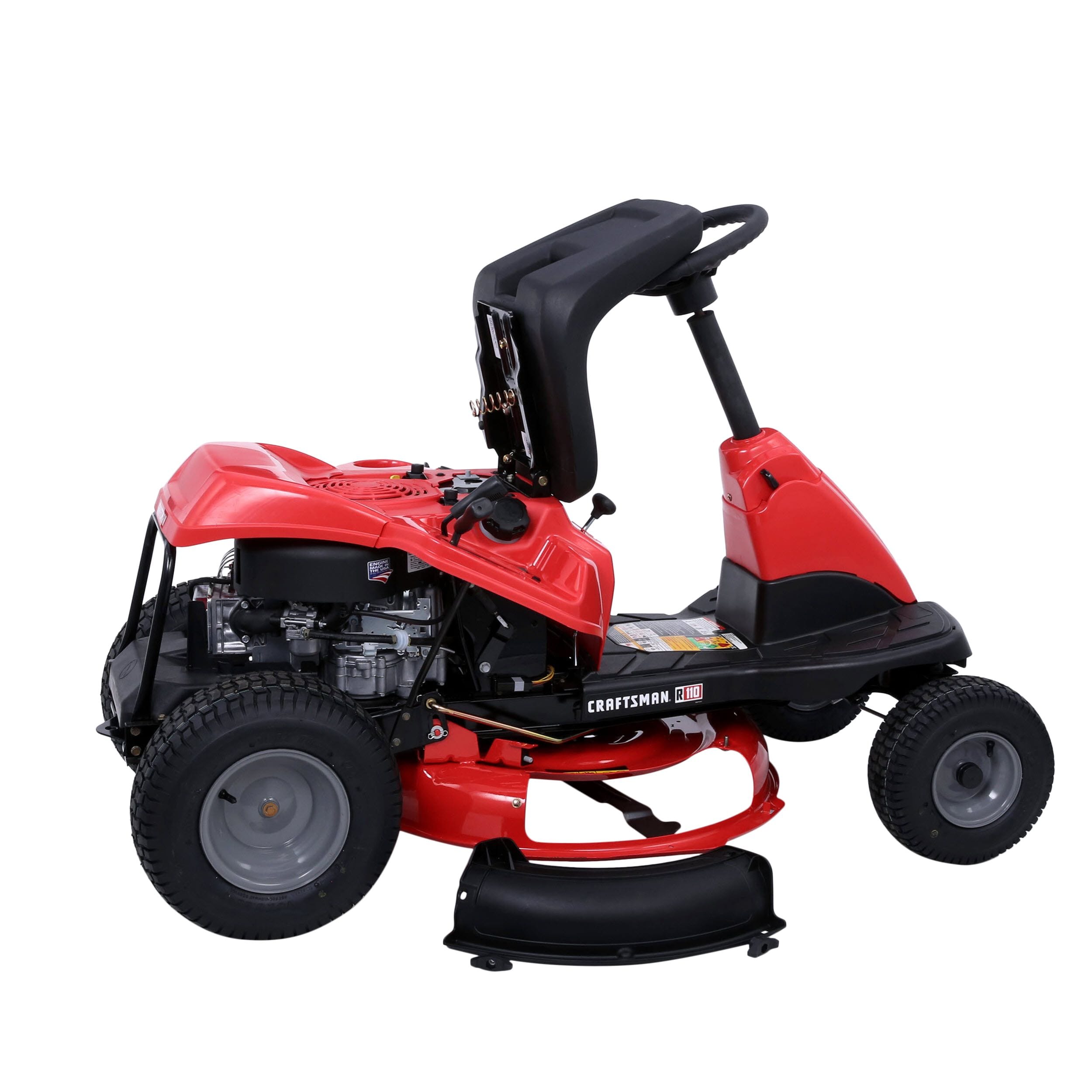 30-in. 10.5 HP* Gear Drive Gas Mini Riding Mower with Mulching Kit (R1