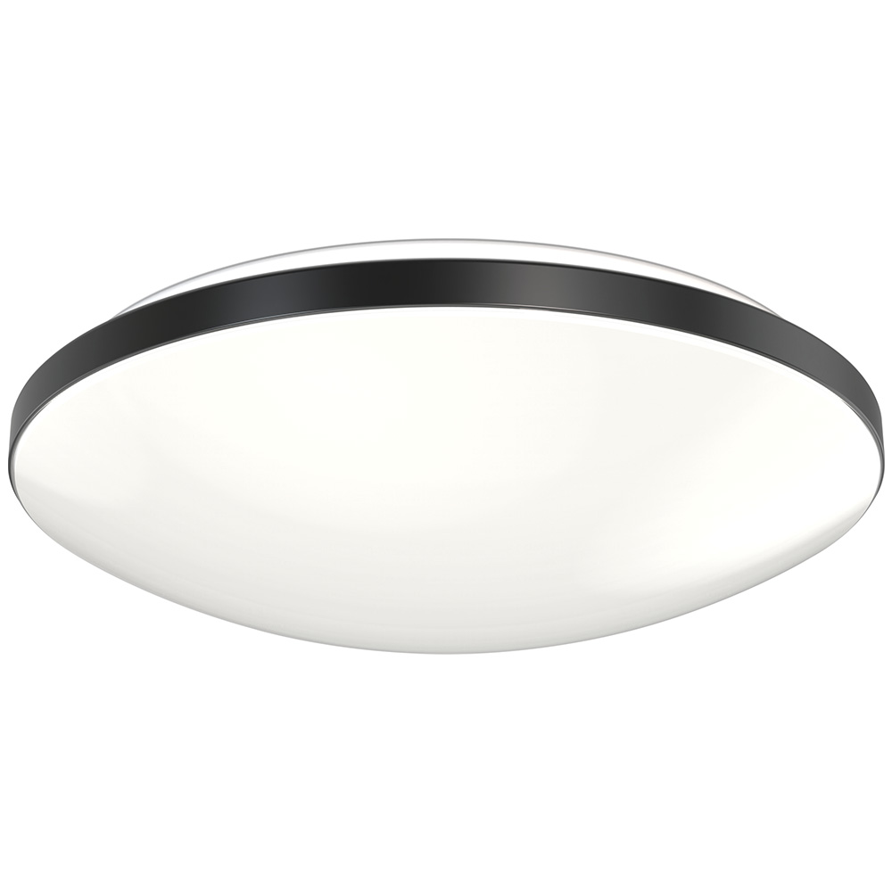 11-Inch White Round LED Flush Mount Ceiling Light