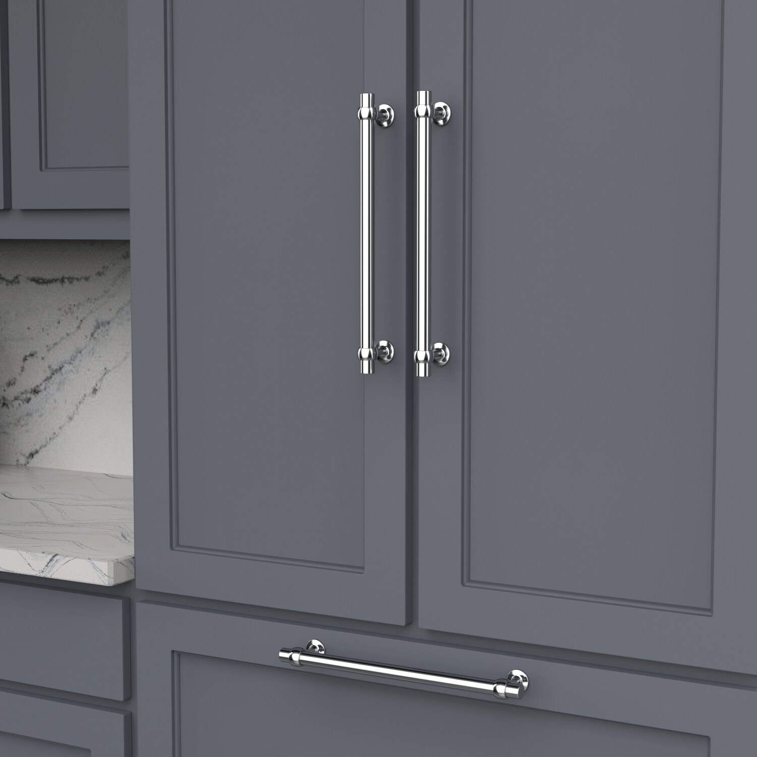 Belwith Keeler B079396-CH Cabinet-Pulls - View #2