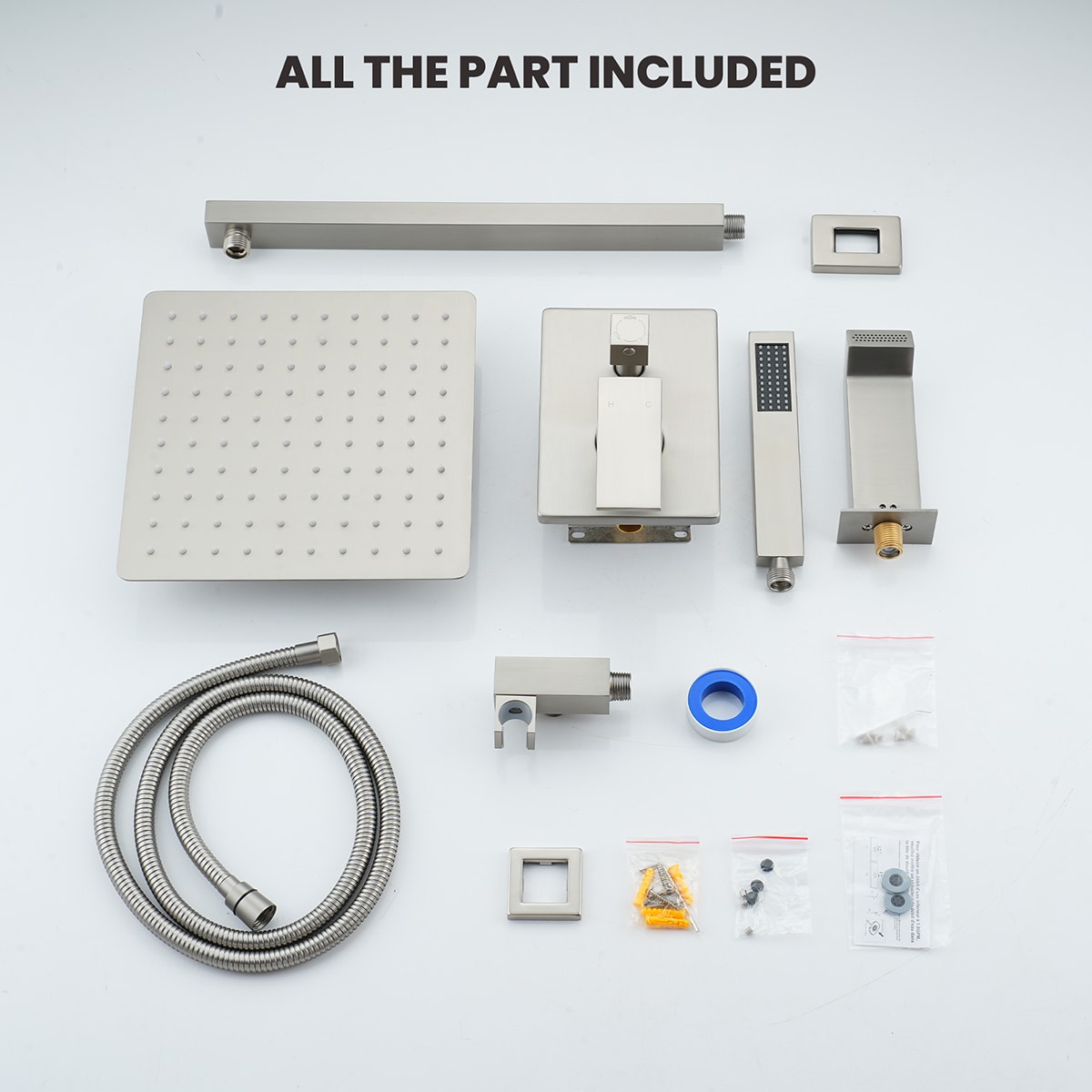 Mondawe AM-S008AC-10BN Showerhead-Bar-Panels - View #13