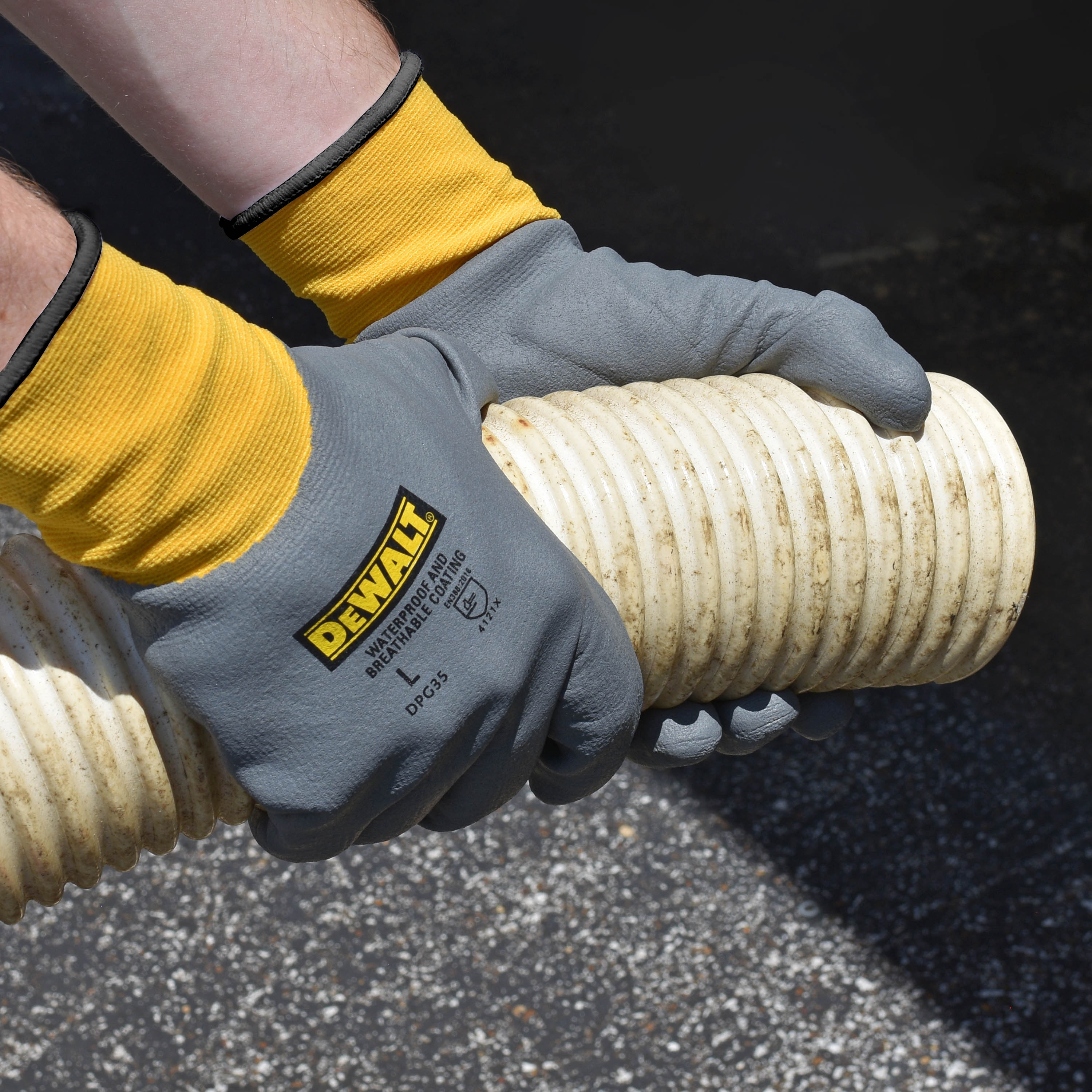 DeWalt Gripper Rubber Coated Glove