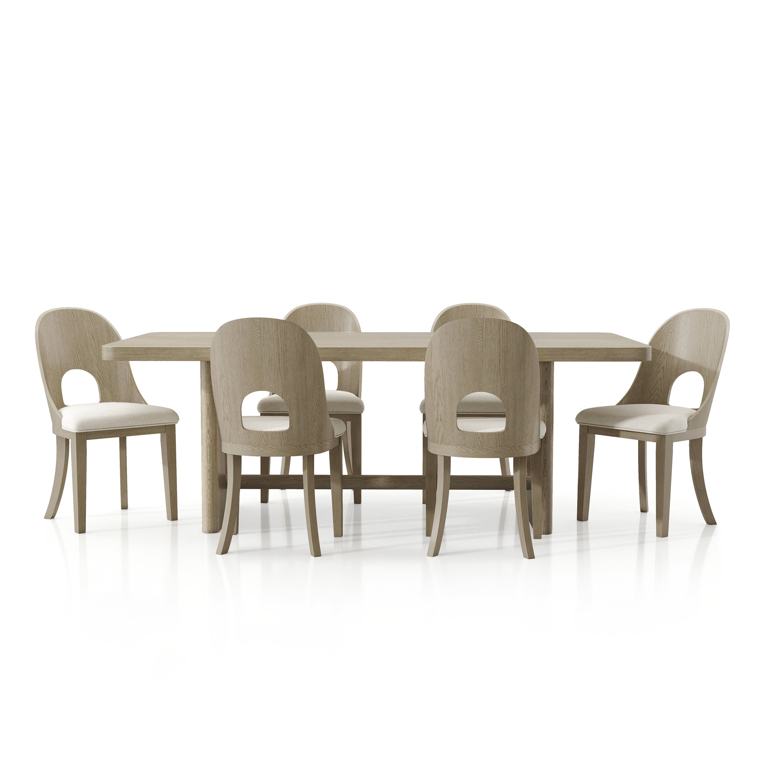 Furniture of America IDF-39004AKT7PC Dining-Sets - View #7