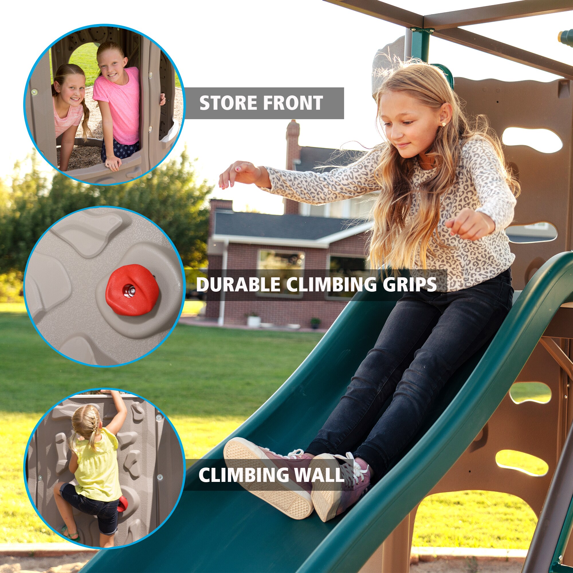 LIFETIME PRODUCTS 90630 Playset-Swings - View #3