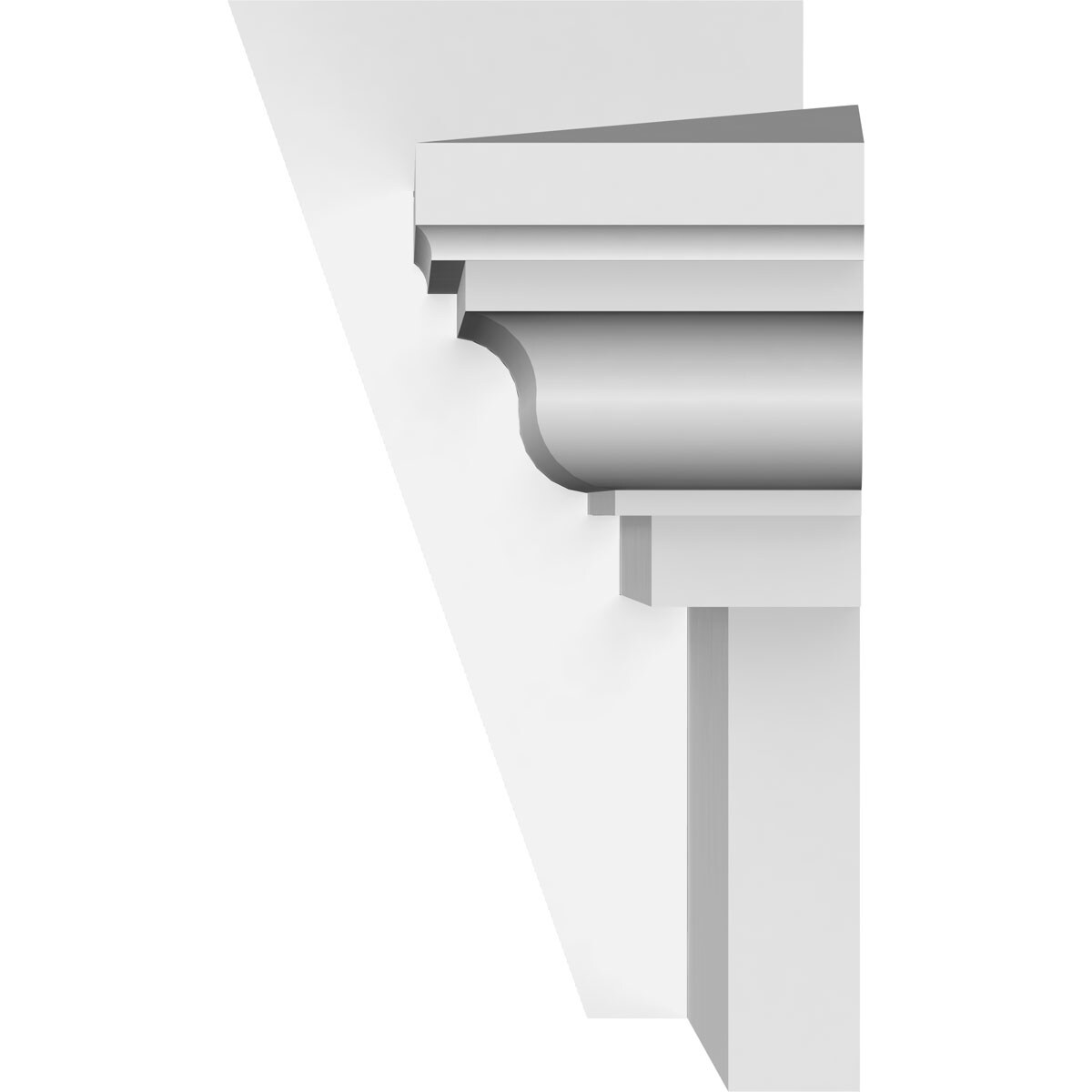 Ekena Millwork CRH09X87KF Exterior-Window-Trim - View #4