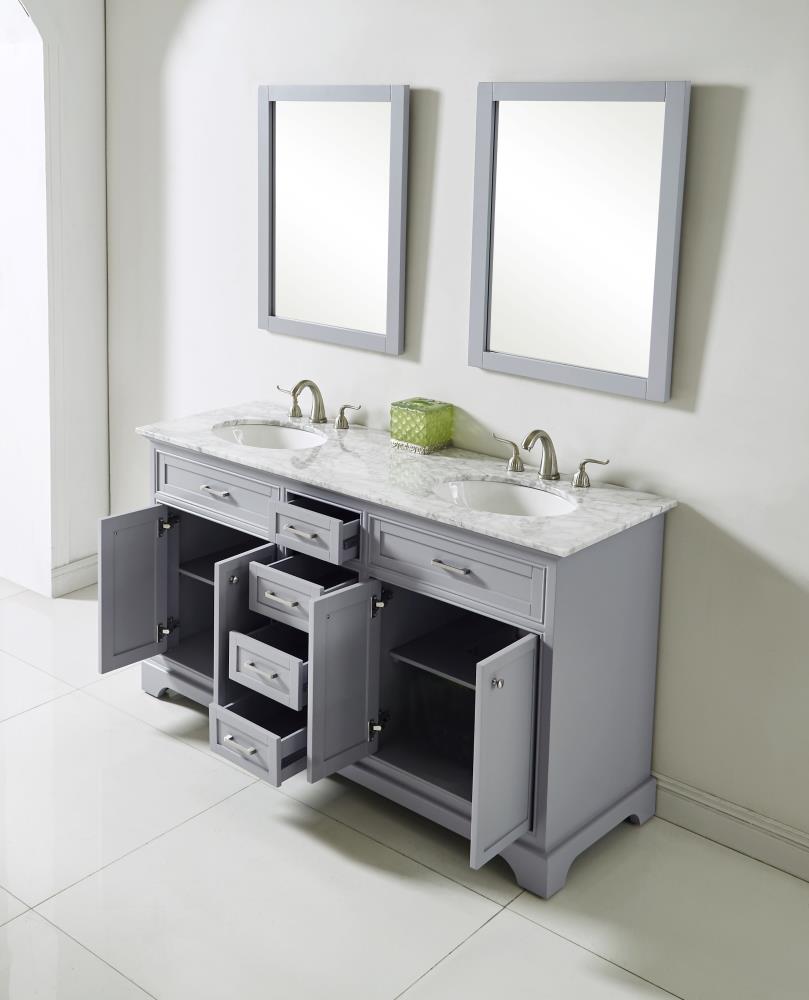 Elegant Decor FI45060DGR Bath-Vanity-Combo - View #5