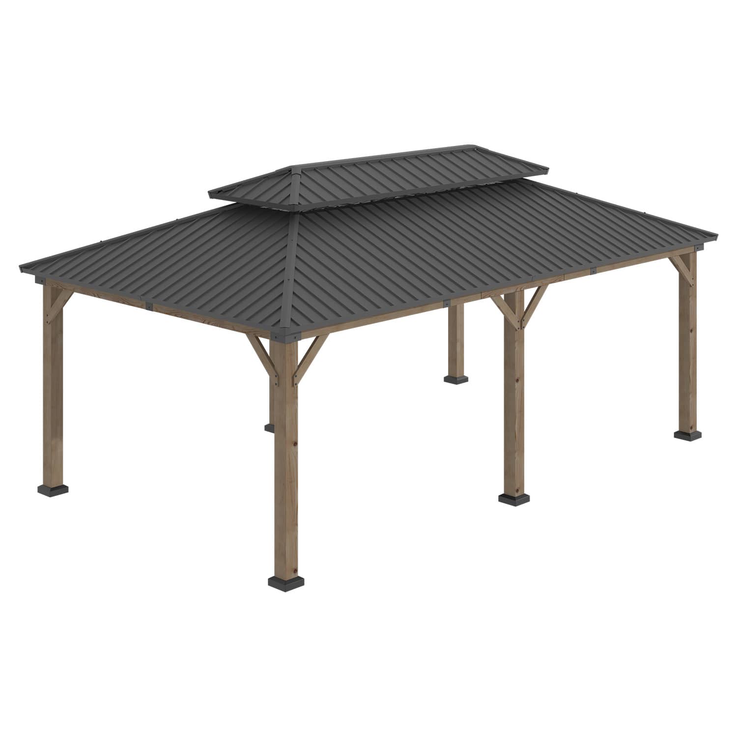 Sunmthink GBSM43L30 Wood-Resin-Gazebos - View #4
