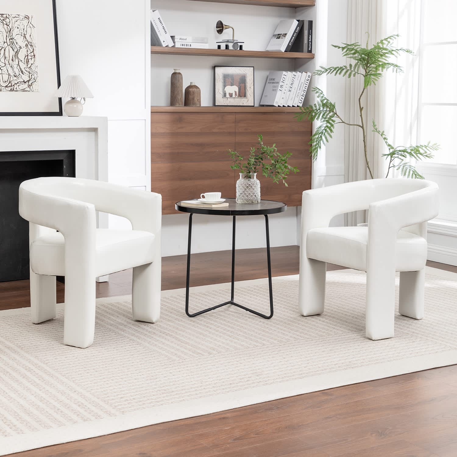 SEYNAR CE709-BEIGE-S2 Dining-Chairs - View #3