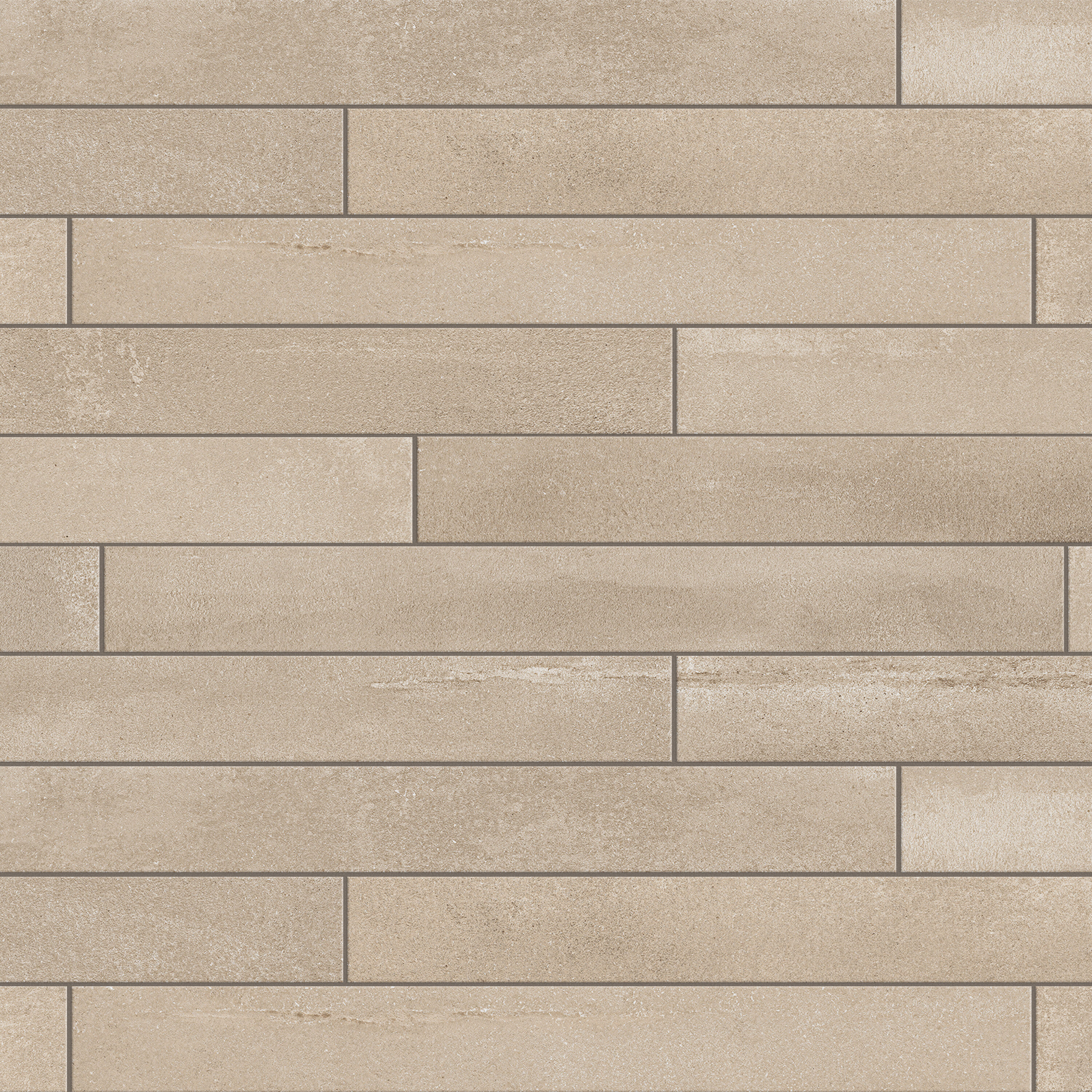 Affinity Tile Tucson Beige 2-in x 18-in Matte Porcelain Floor and Wall Tile ( 8.29-sq ft Carton )