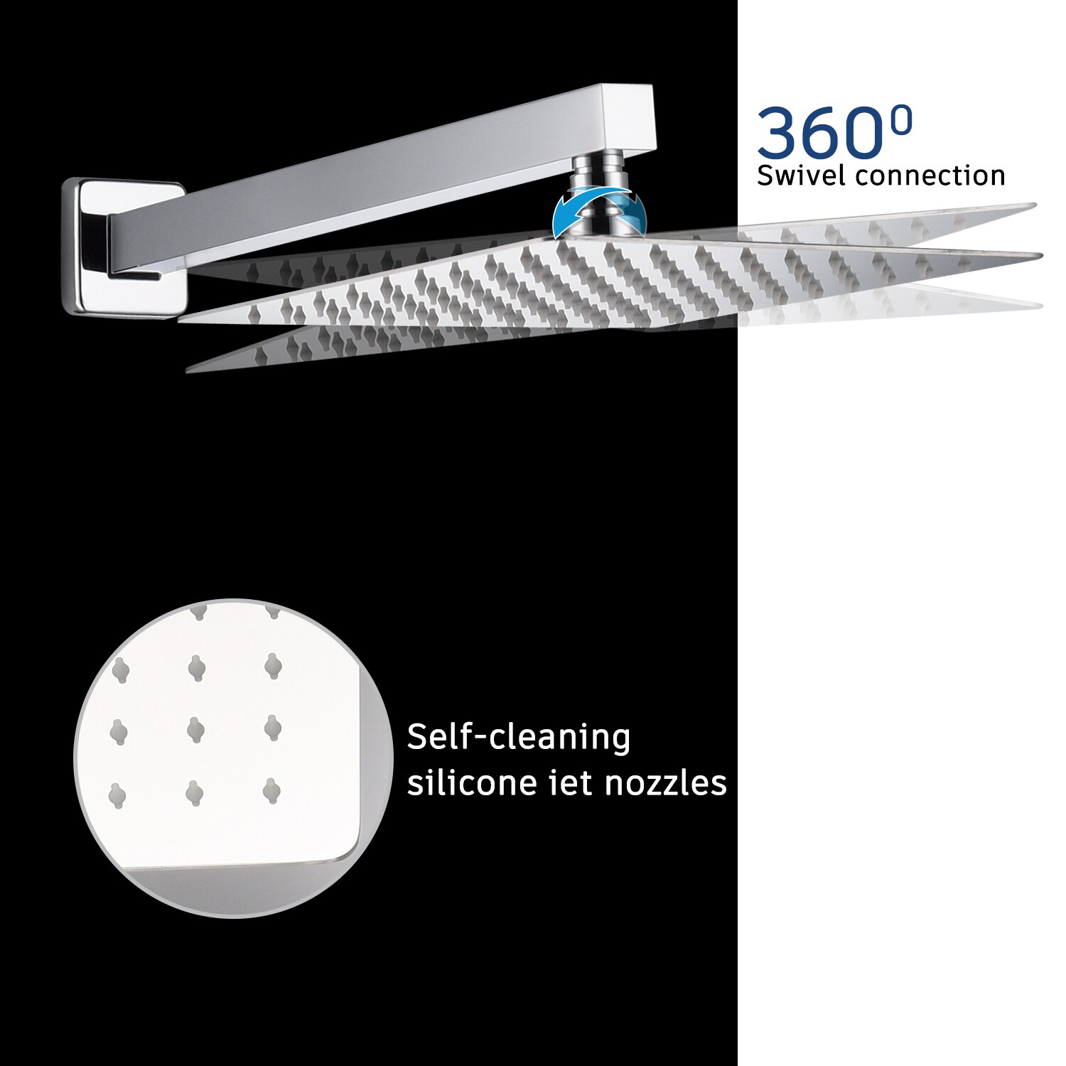 GZMR MR-EB-W-2-12-MB Showerhead-Bar-Panels - View #4