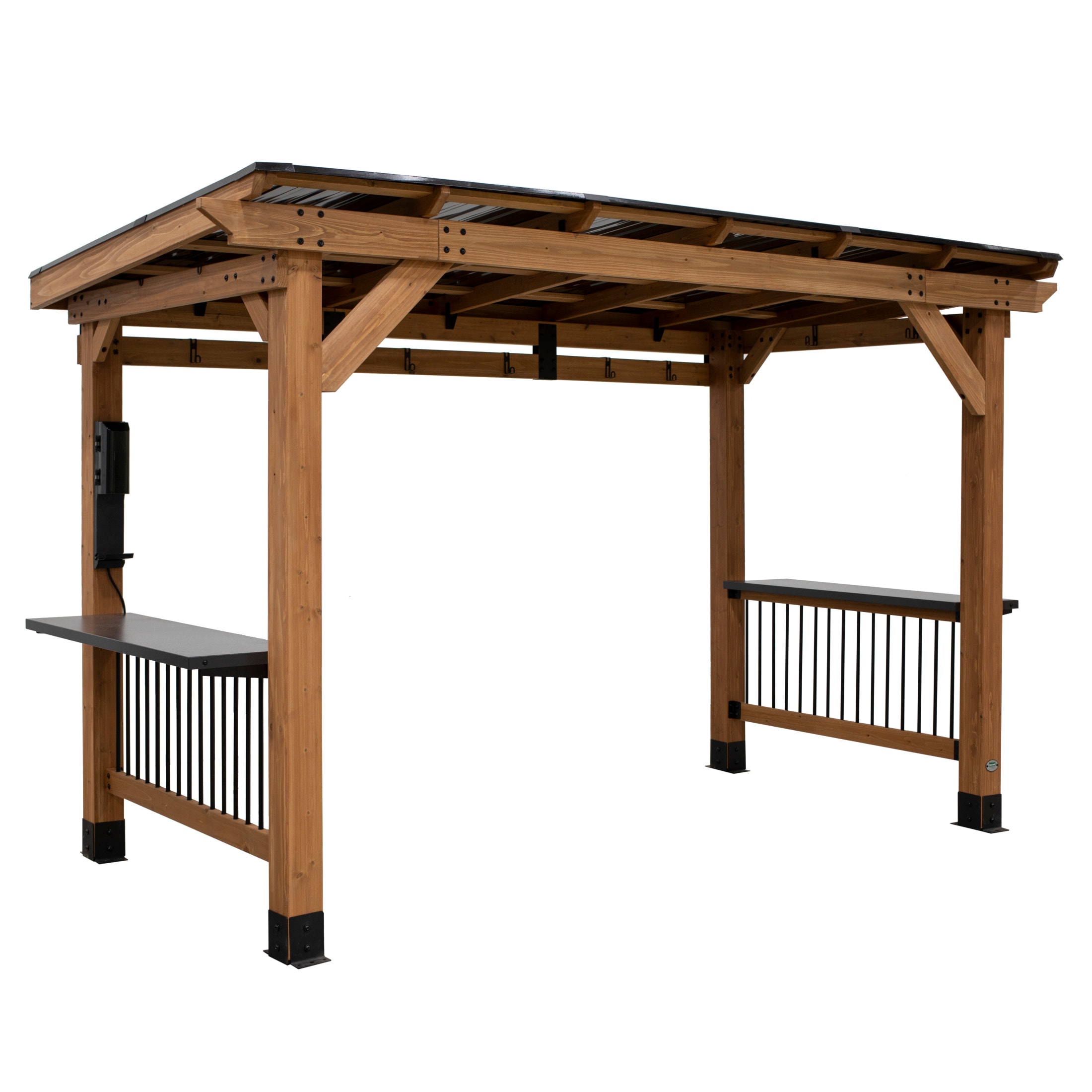 Backyard Discovery 2206083COM Wood-Resin-Gazebos - View #2