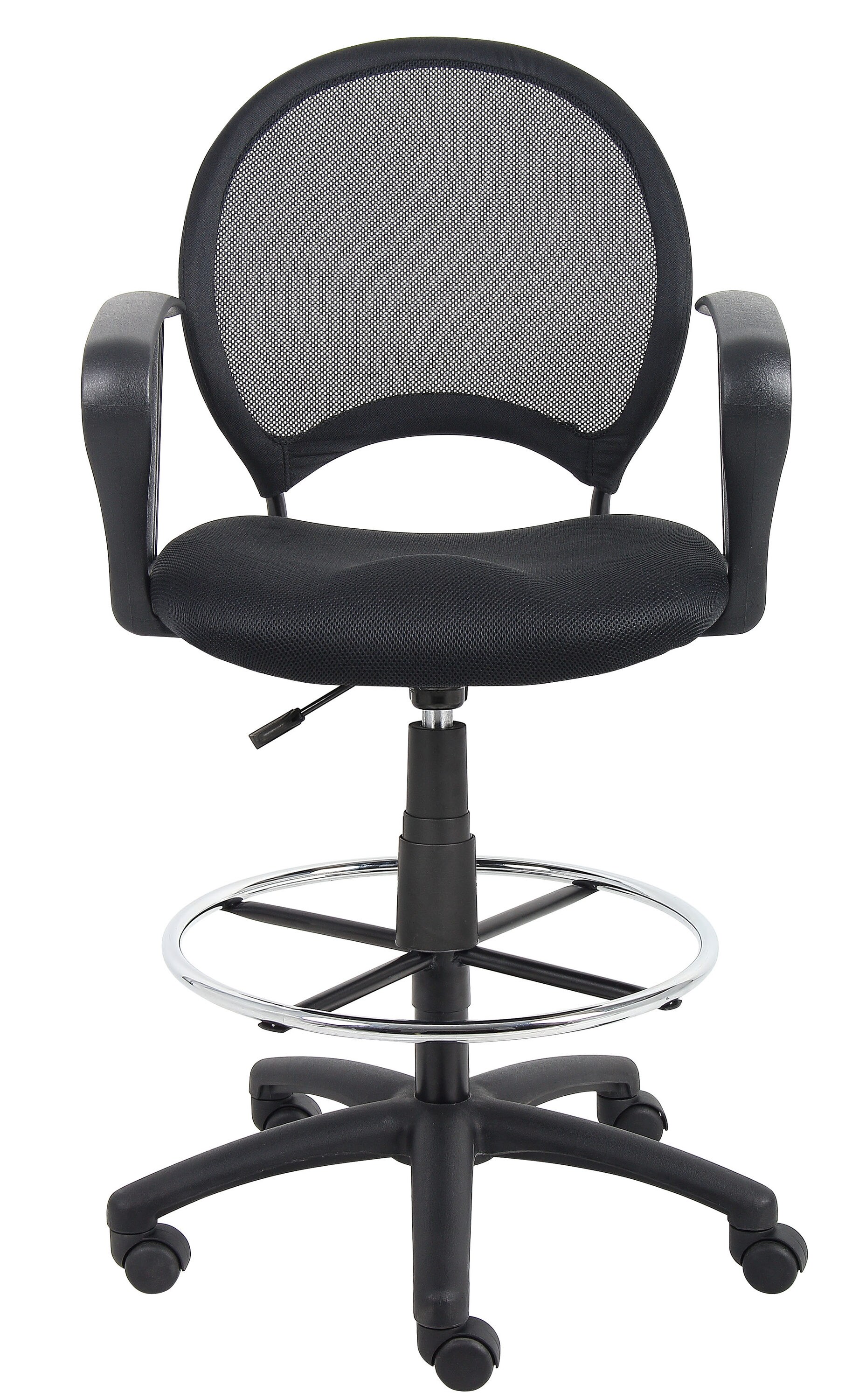 stationary office chair adjustable height