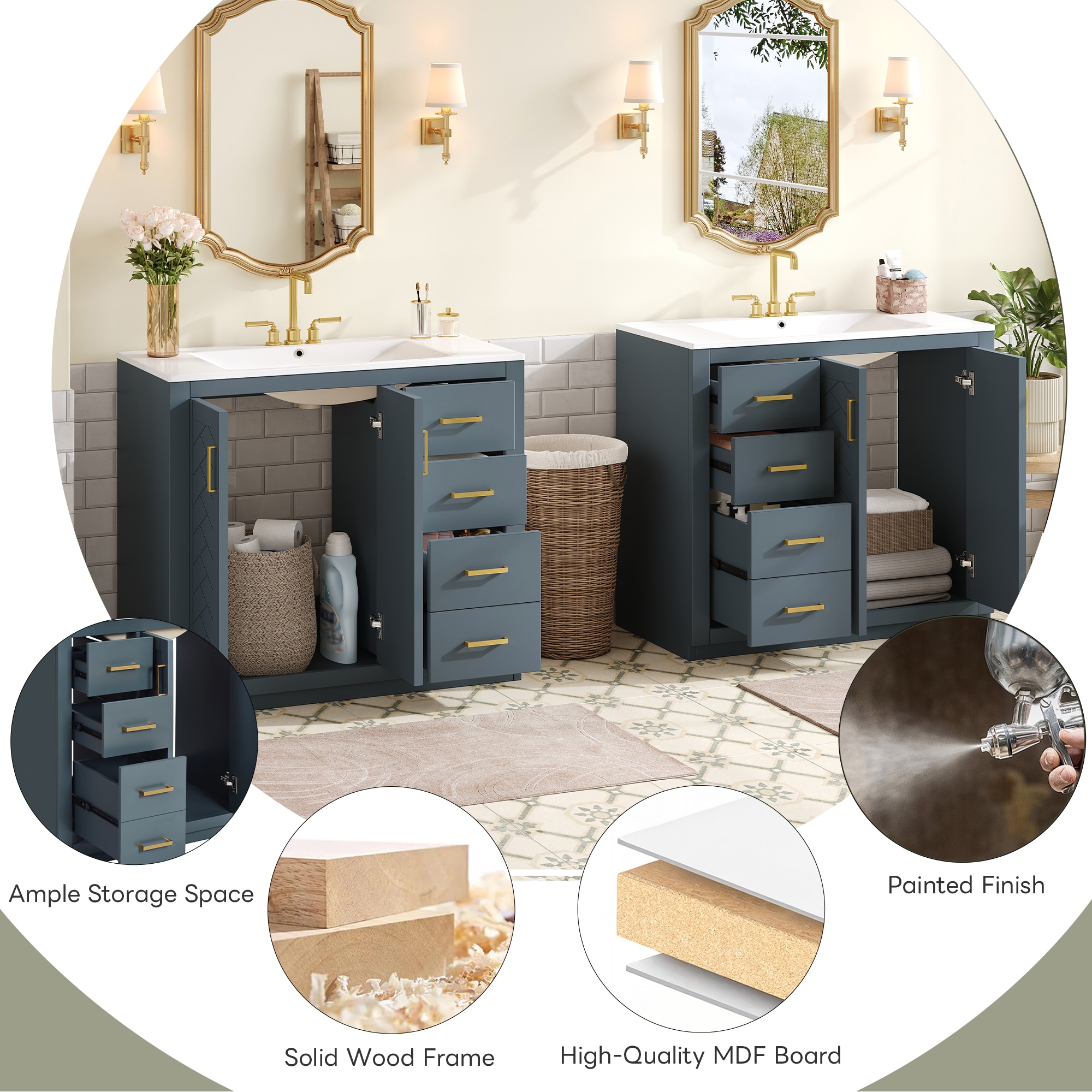 Tatayosi RY-SS00013C Bath-Vanity-Combo - View #7