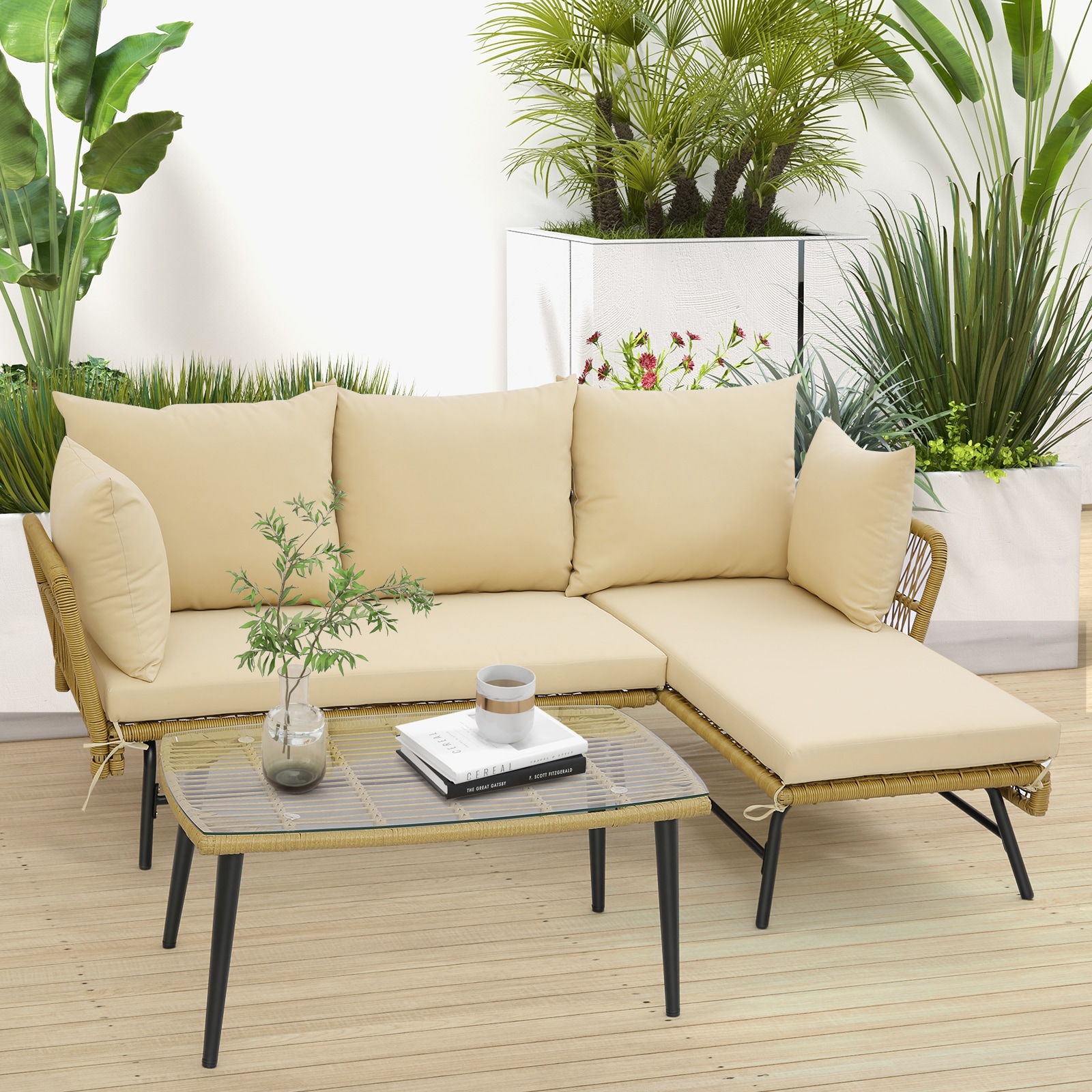 Ayelon 133BNLW4KHW71 Patio-Sofas-Daybeds - View #2