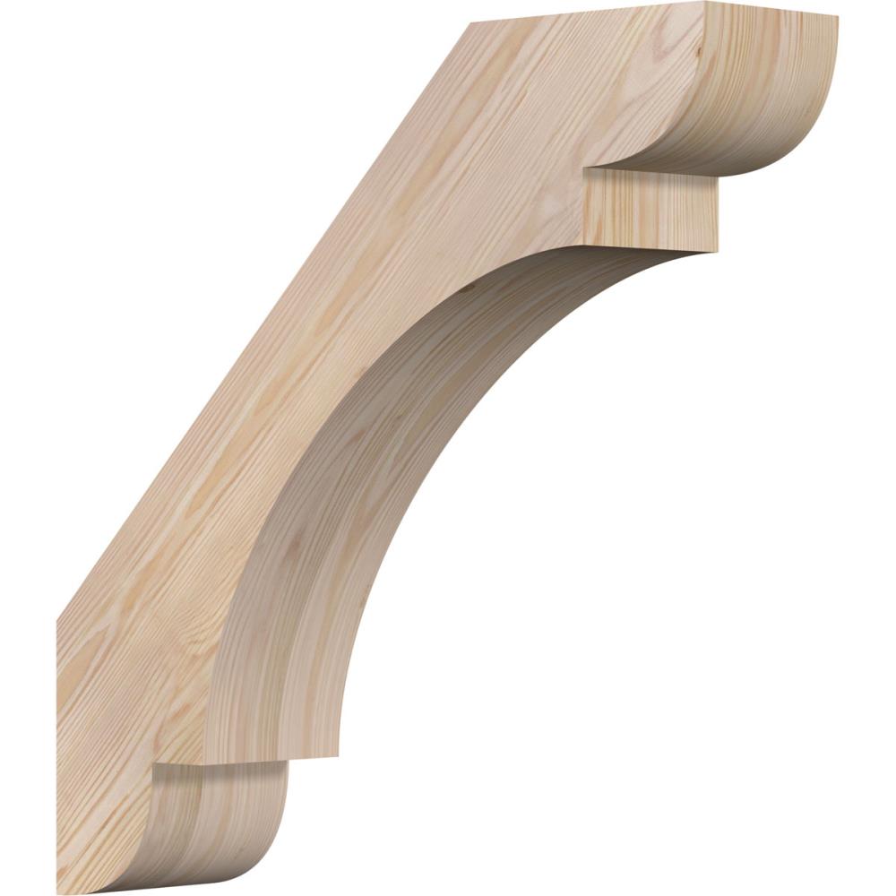 Ekena Millwork BRC06X24X24OLY00SDF 5-1/2-in x 24-in x 24-in Douglas Fir Wood Olympic Smooth Knee Brace